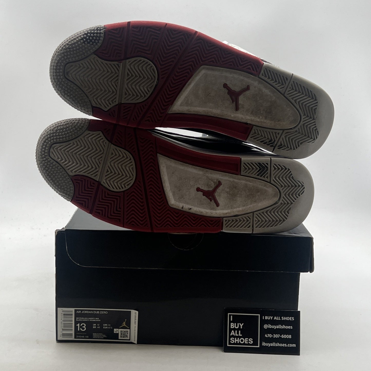 Size 13 - Jordan Dub Zero 2020 Varsity Red (311046-116)