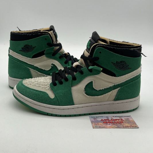 Size 9 - Air Jordan 1 Retro High Zoom Air Green (CT0978-300)