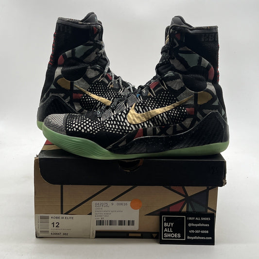 Size 12 - Nike Kobe 9 Elite NOLA Gumbo League - Maestro (630847-002)
