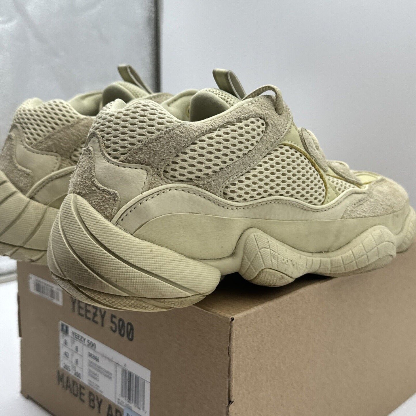 Size 8.5 - adidas Yeezy 500 Super Moon Yellow OG All Boost Kanye Vultures Hype