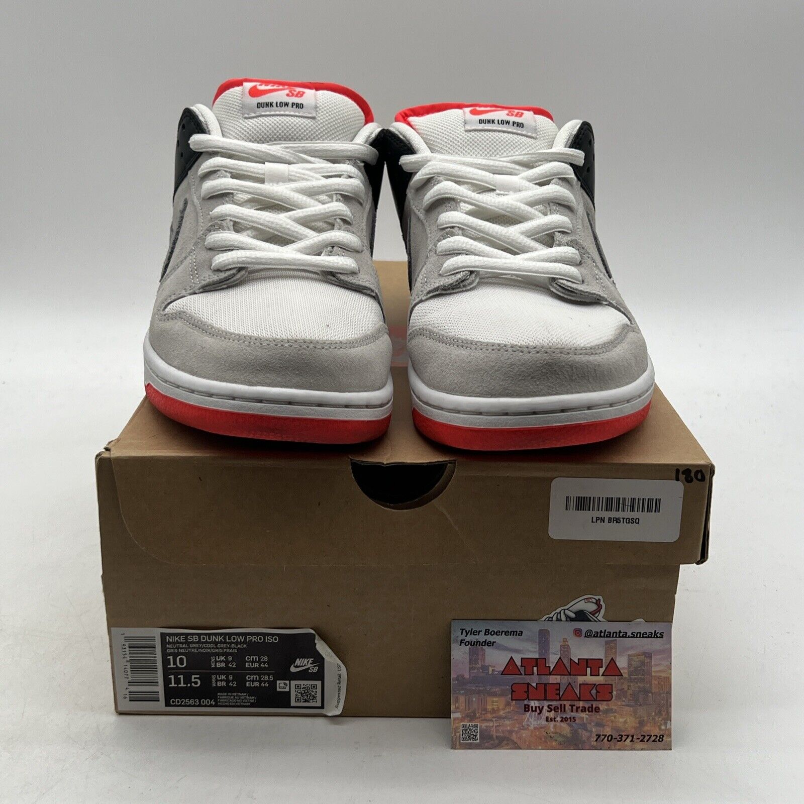 Size 10 - Nike Dunk SB Low AM90 Infrared (CD2563-004)