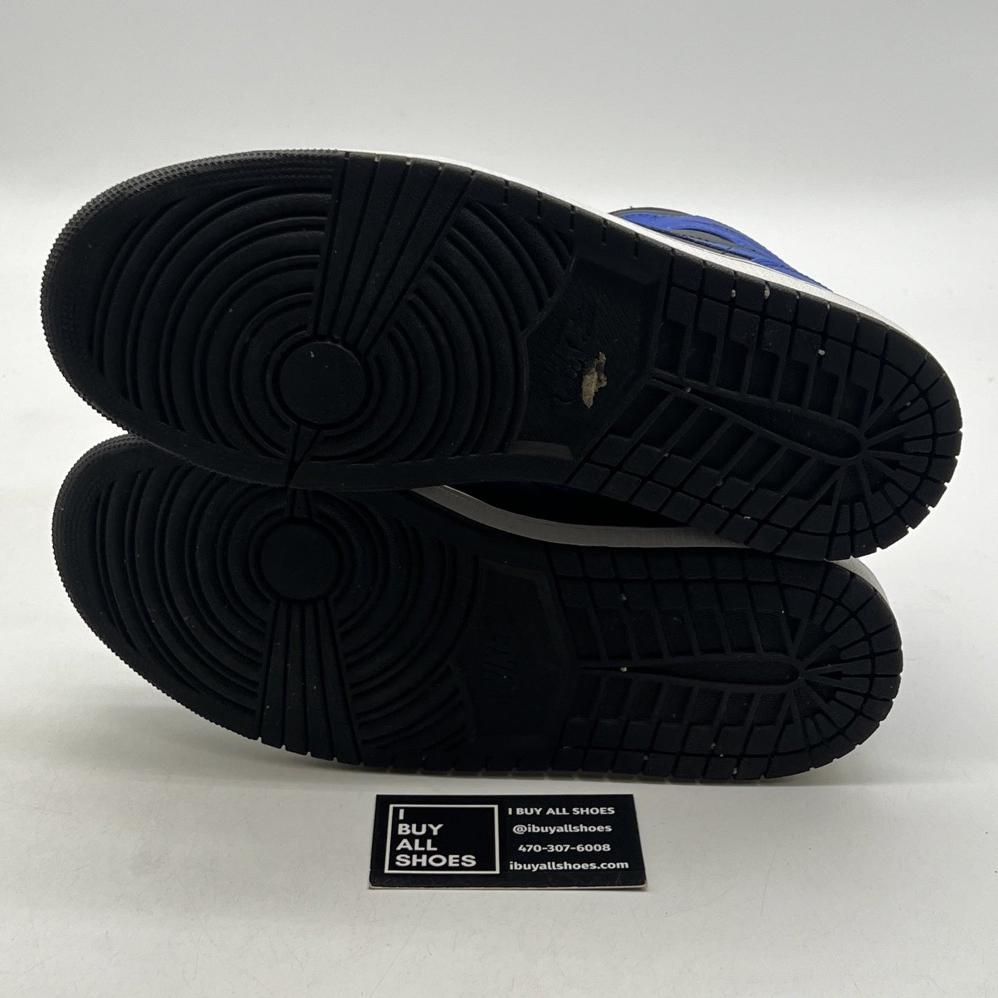 Size 10.5 - Air Jordan 1 Mid Hyper Royal 2021 (554724-077)