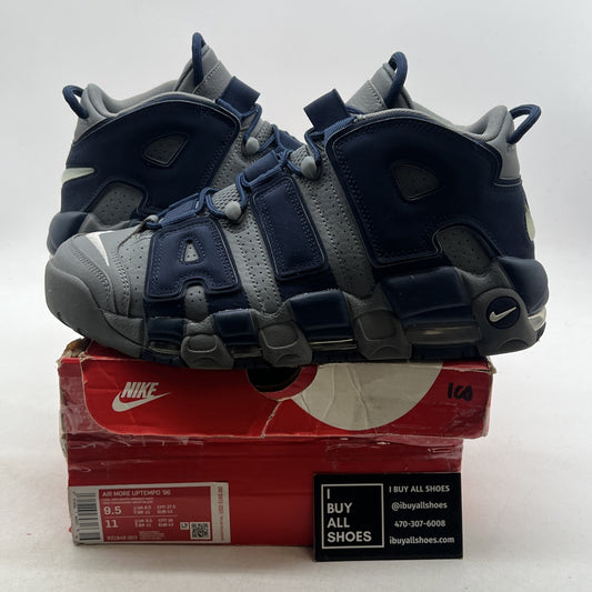 Size 9.5 - Nike Air More Uptempo Georgetown (921948-003)
