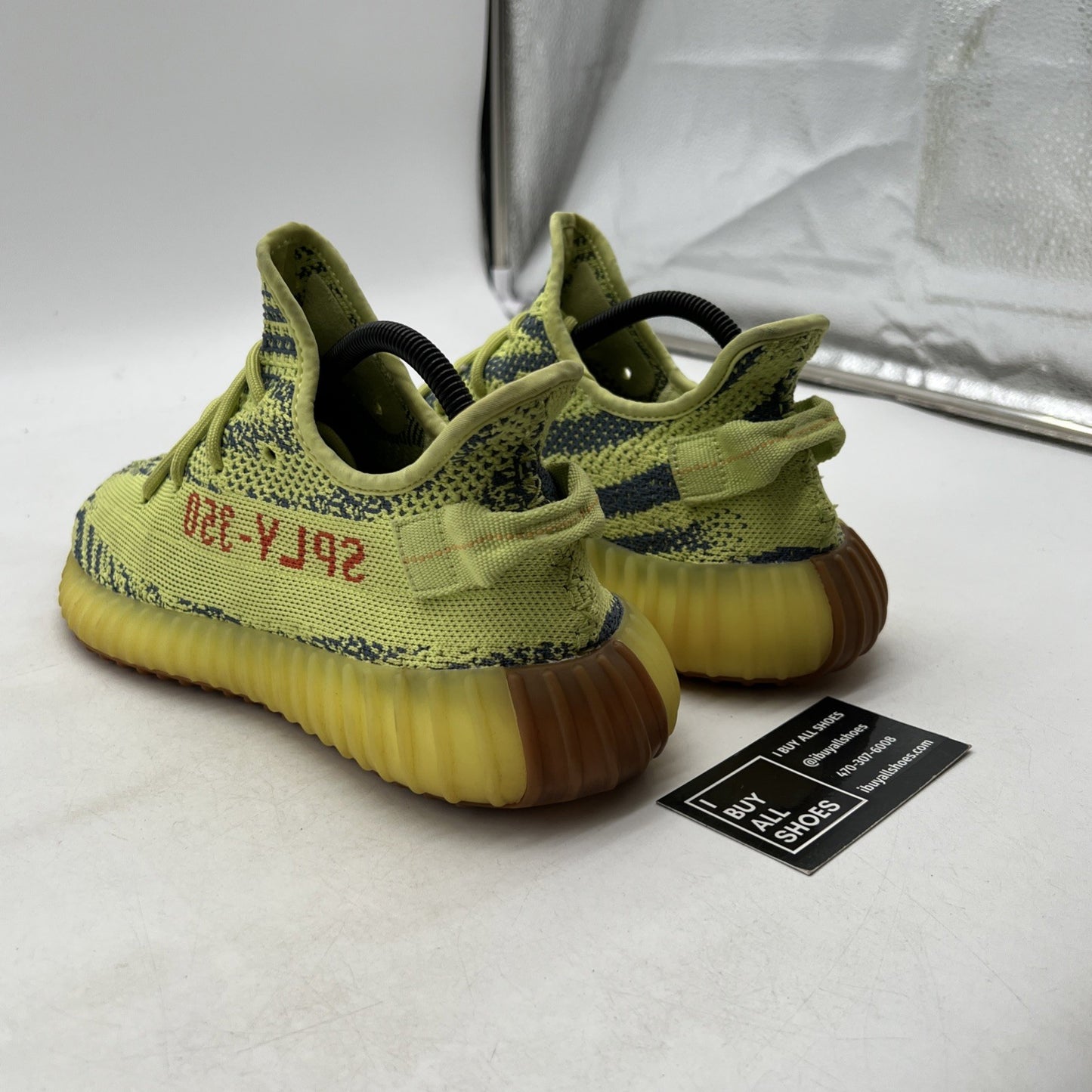 Size 8.5 - adidas Yeezy Boost 350 V2 Low Semi Frozen Yellow (B37572)