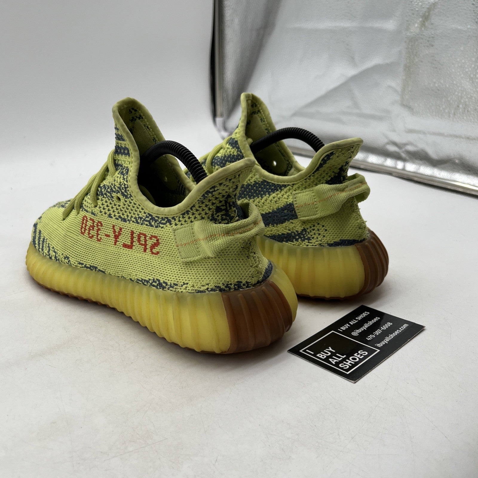 Size 8.5 - adidas Yeezy Boost 350 V2 Low Semi Frozen Yellow (B37572)