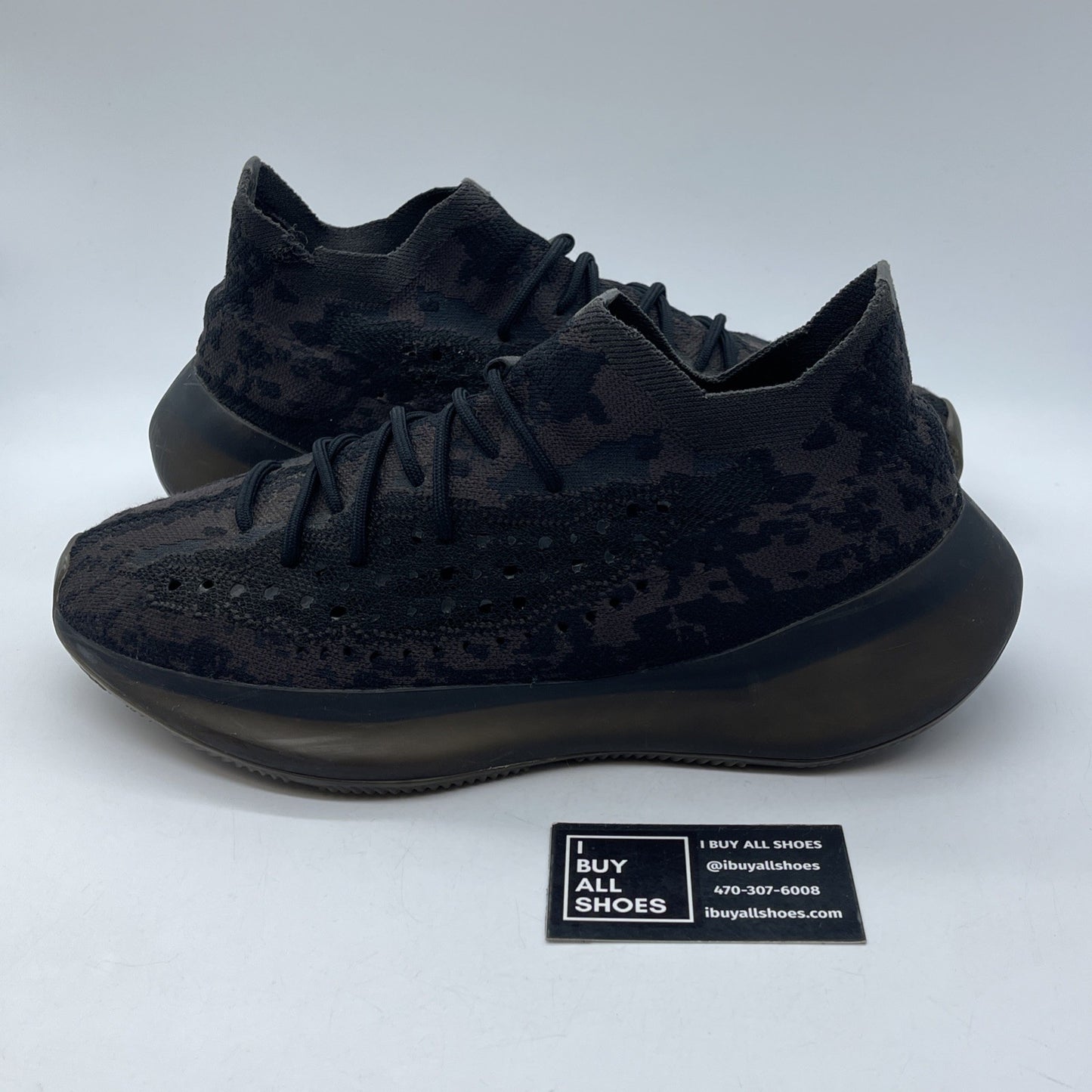 Size 13 - adidas Yeezy Boost 380 Onyx Non-Reflective Black Brown (FZ1270)