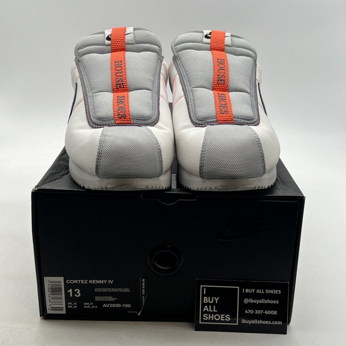 Size 13 - Nike Kendrick Lamar x Cortez Basic Slip House Shoes (AV2950-100)