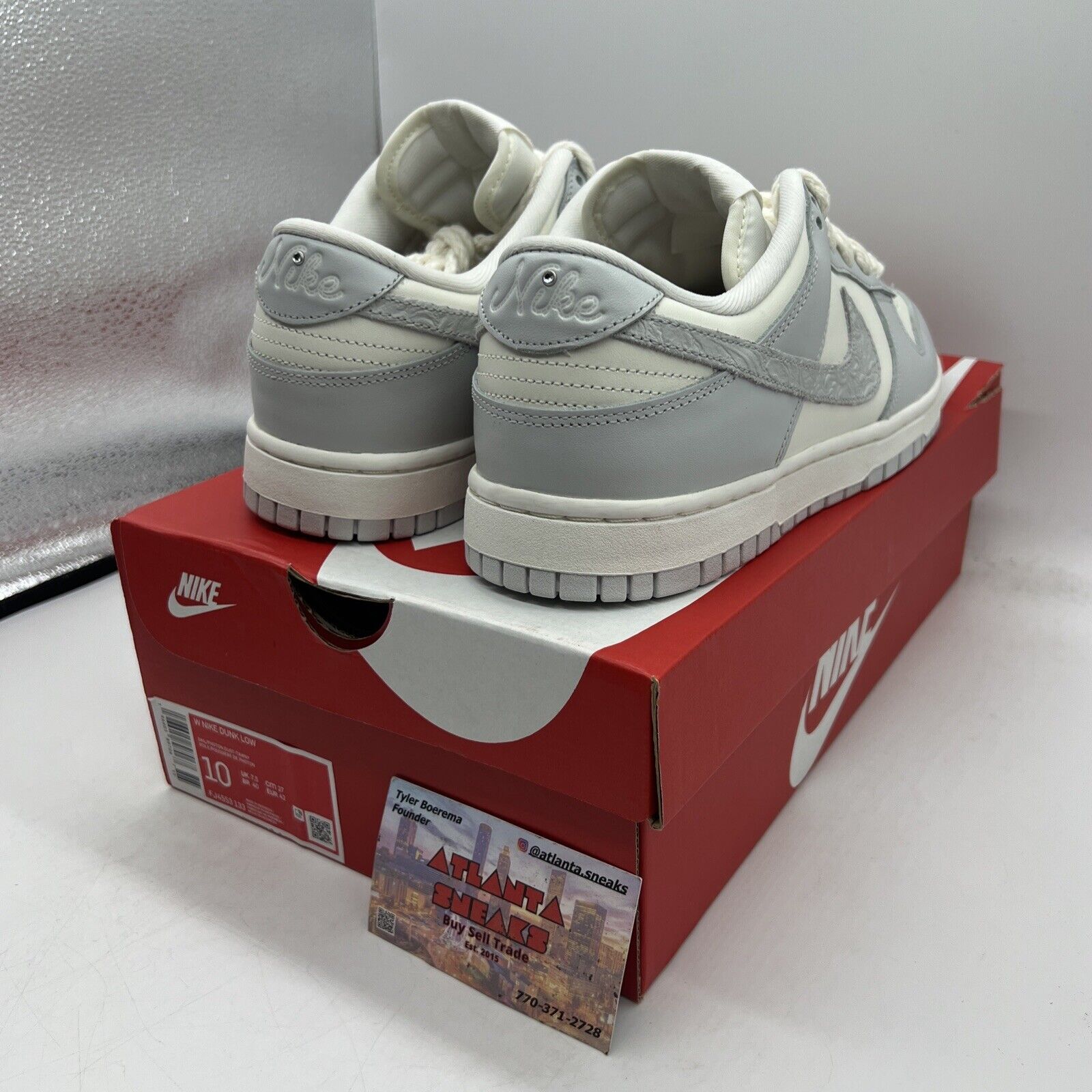 Size 10 - Nike Dunk Low Needlework W  Brand New Og All