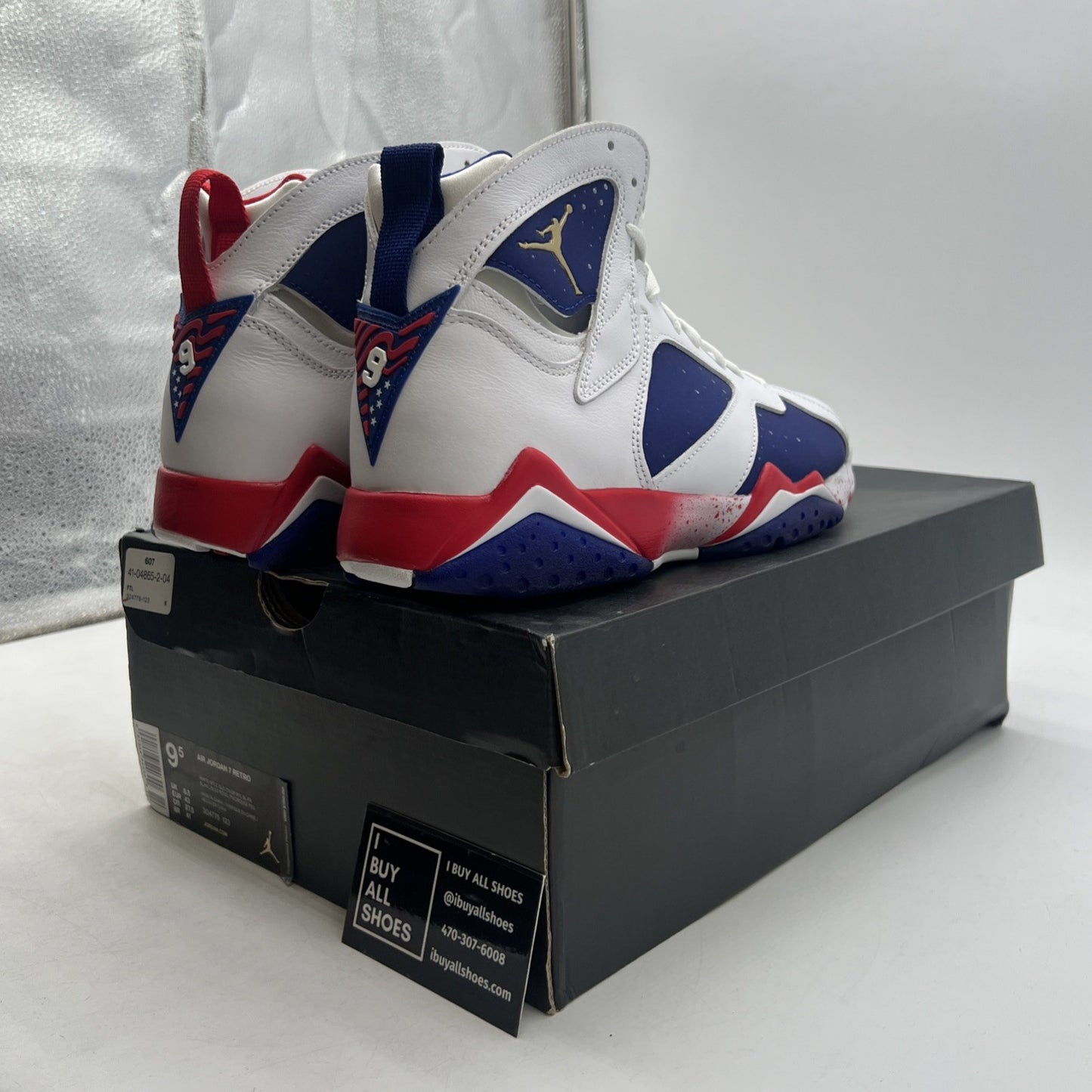 Size 9.5 - Air Jordan 7 Retro Tinker Alternate (304775-123)