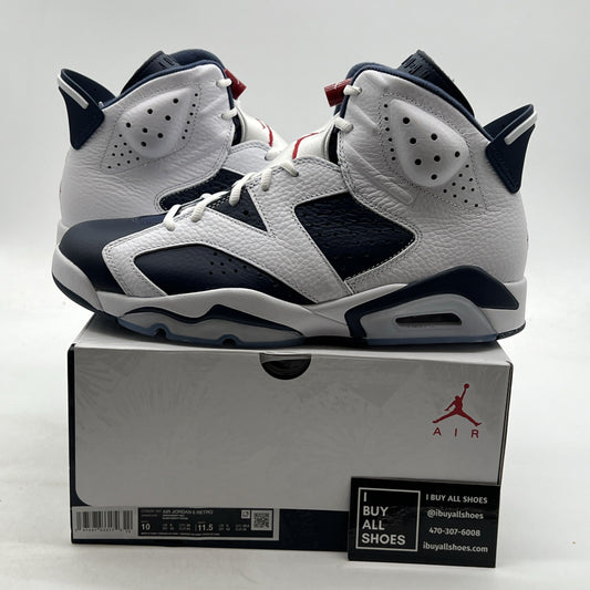 Size 10 - Air Jordan 6 Retro 2024 Olympic (CT8529-164)