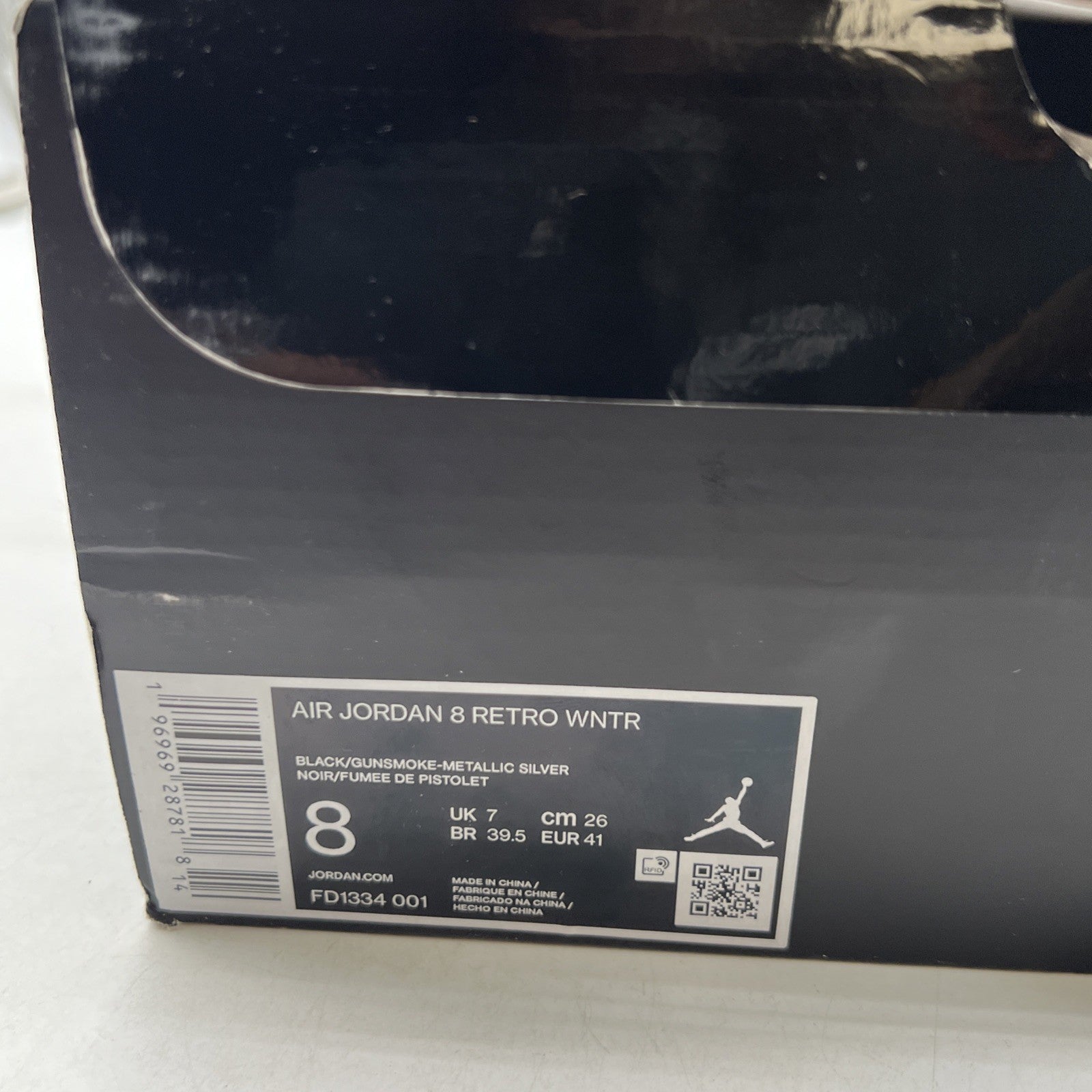 Size 8 - Air Jordan 8 Retro Winterized Gunsmoke (FD1334-001)