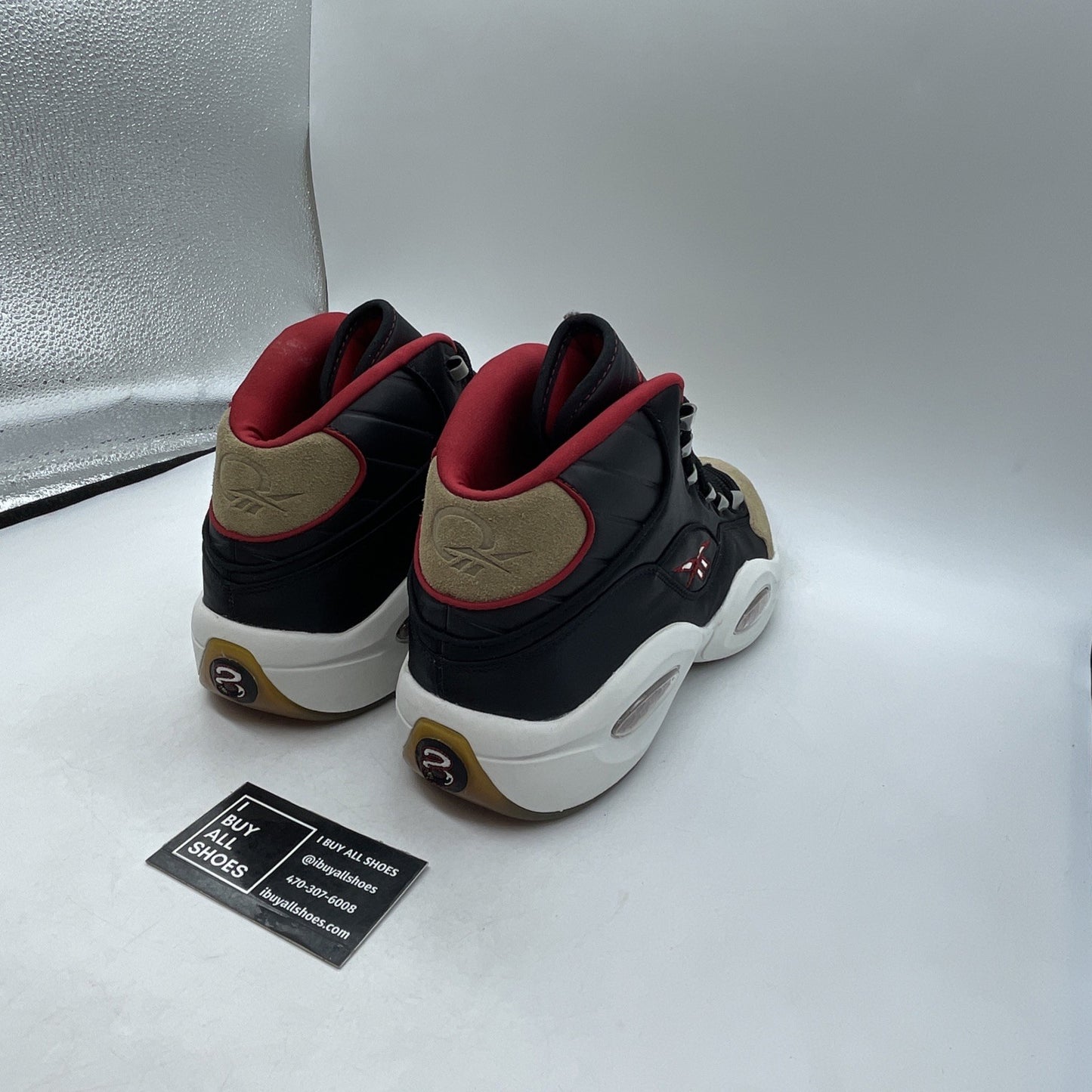 Size 14 - Reebok Question Mid 76ers Alternate (H00847)