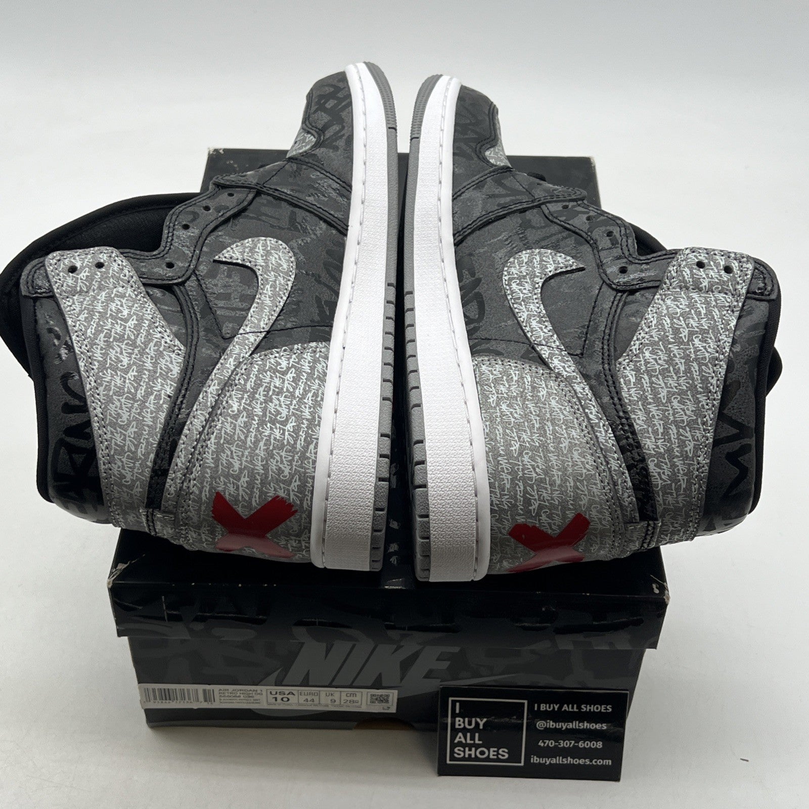 Size 10 - Air Jordan 1 OG High Rebellionaire (555088-036)