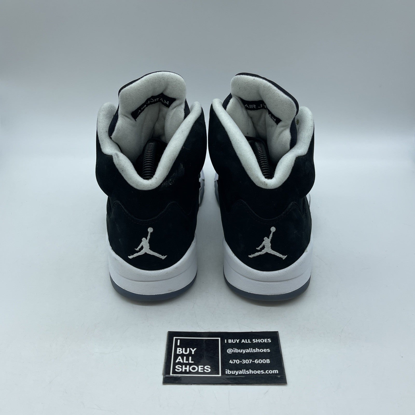 Size 7.5 - Air Jordan 5 Retro 2013 Oreo (136027-035)
