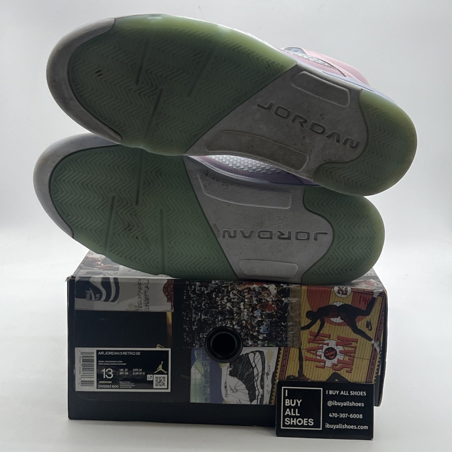 Size 13 - Air Jordan 5 Easter 2022 (DV0562-600)