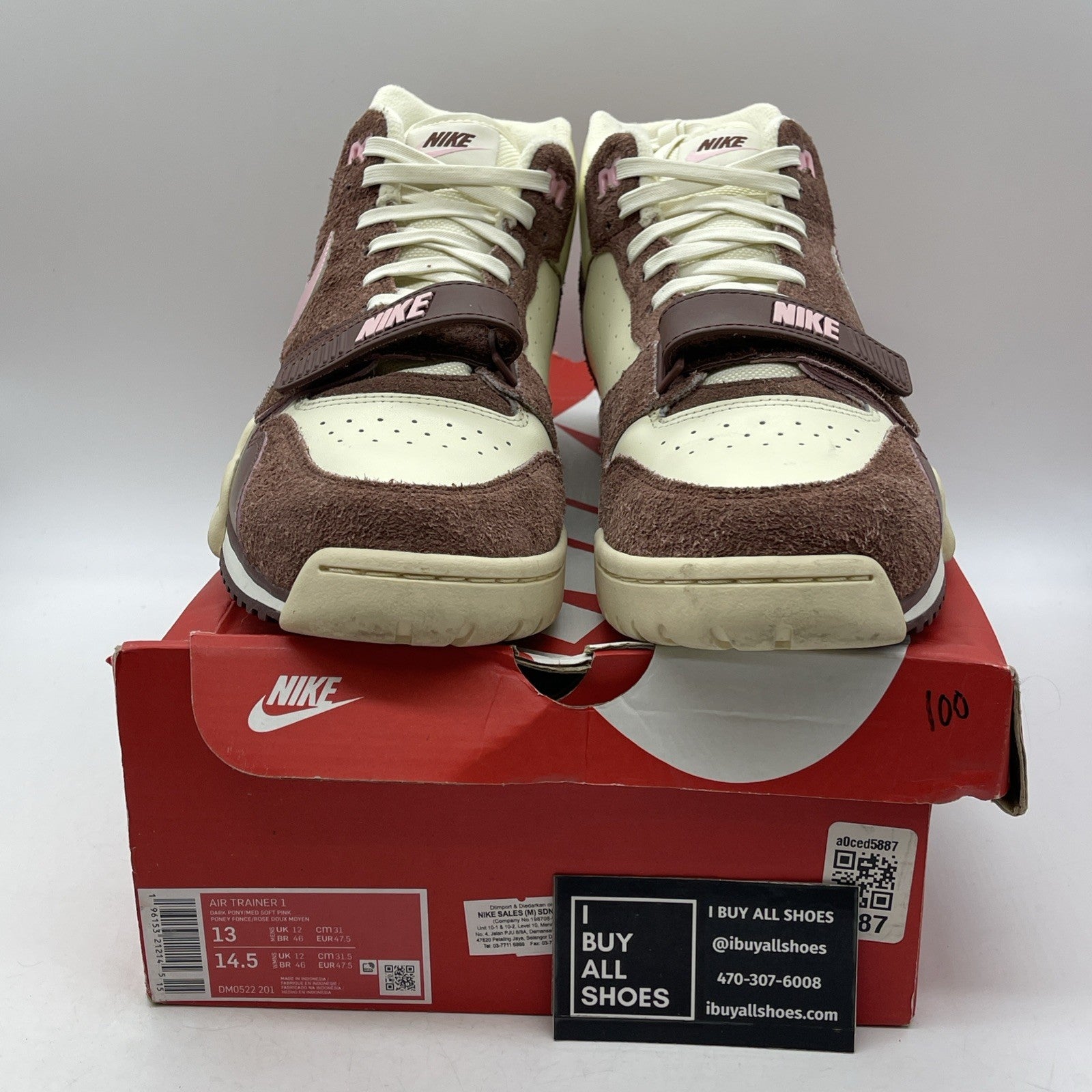 Size 13 - Nike Air Trainer 1 Valentine's Day (DM0522-201)