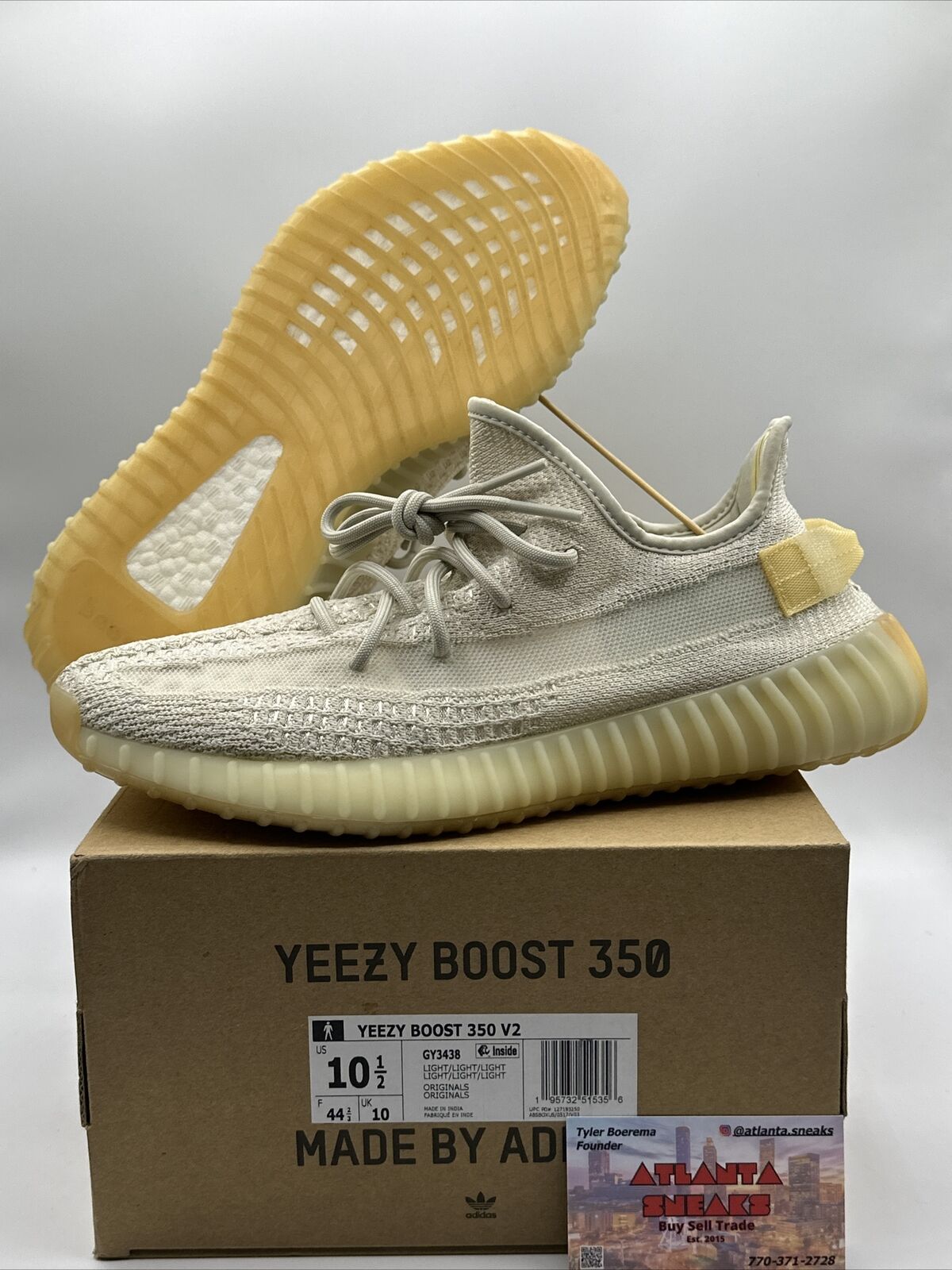 Size 10.5 - Yeezy Boost 350 V2 Light