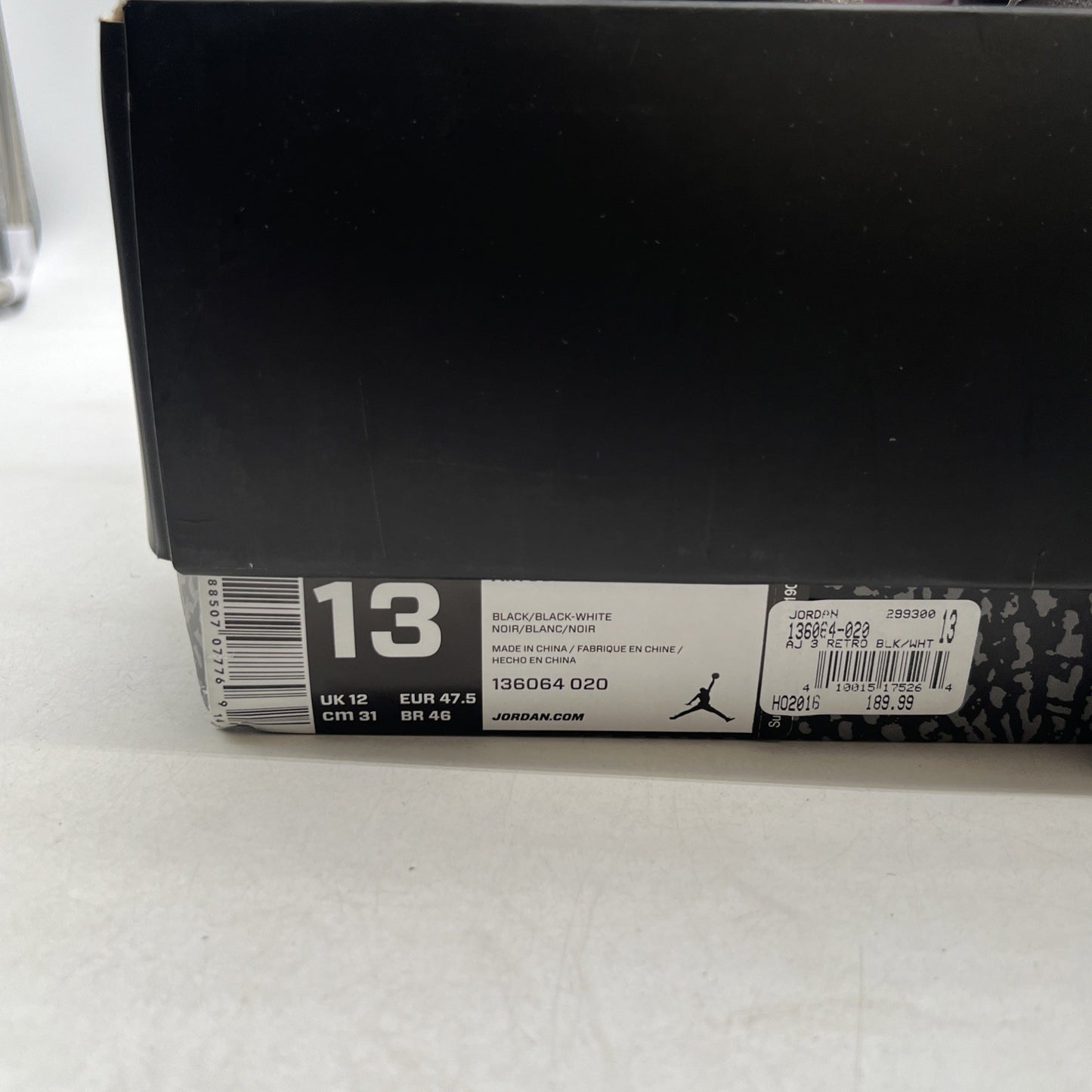 Size 13 - Air Jordan 3 Retro Cyber Monday (136064-020)
