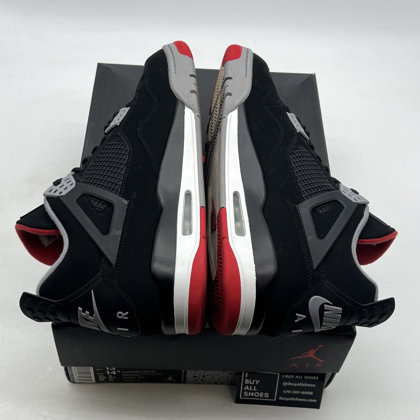 Size 13 - Air Jordan 4 Retro OG Mid Bred 2019 (308497-060)