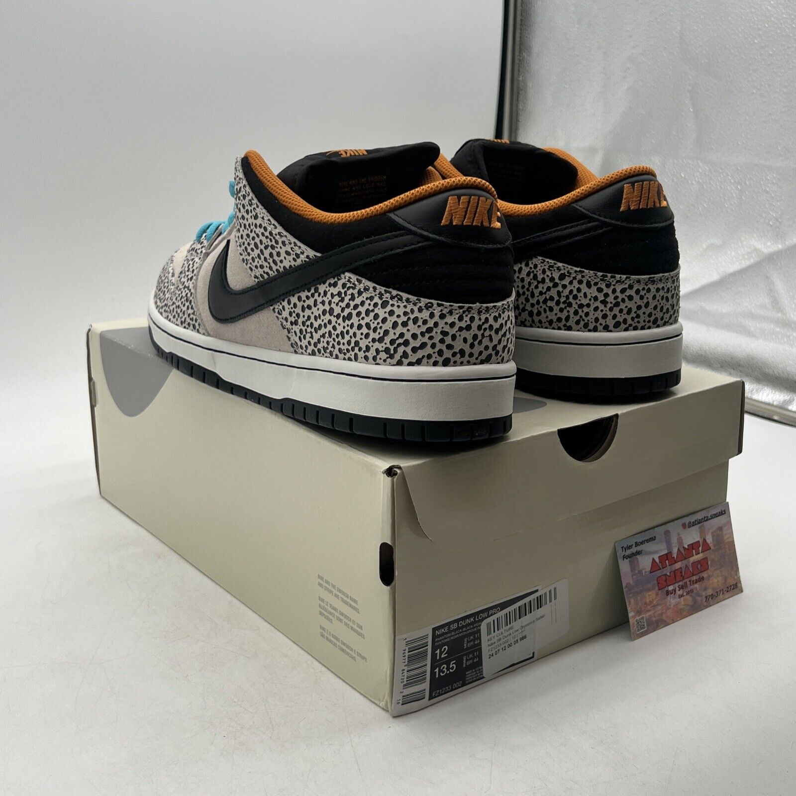 Size 12 - Nike Dunk Pro SB Low Electric Pack (FZ1233-002)