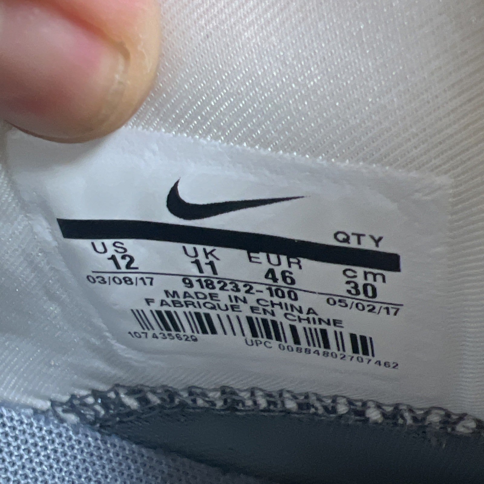 Size 12 - Nike Air Max Zero SE Armory Blue (918232-100)