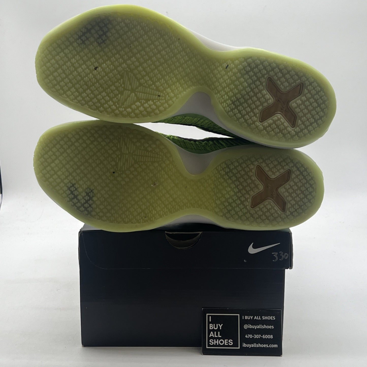 Size 13 - Nike iD Kobe 10 Men's Grinch NWB DS (802817-901)