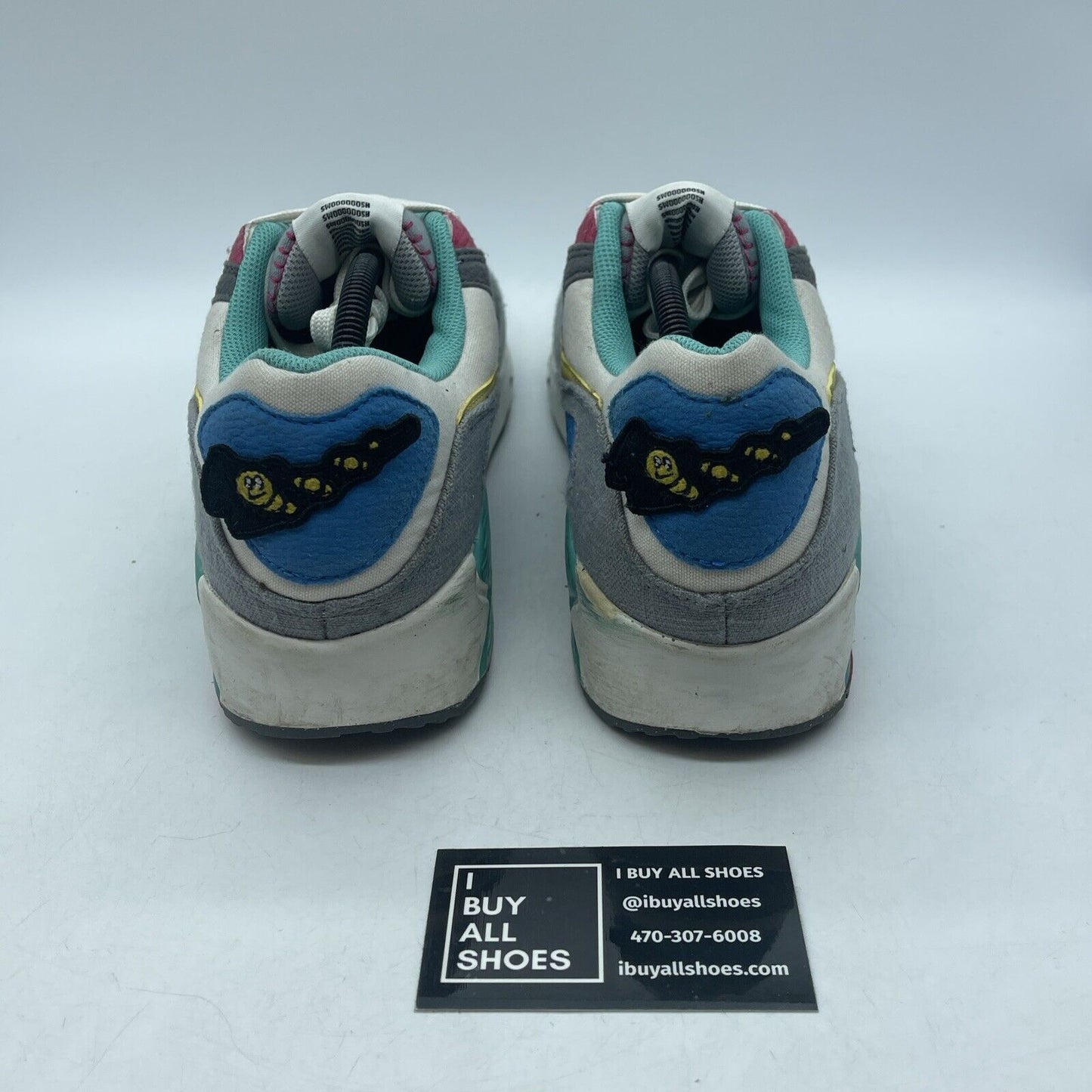 Size 12 - Nike Air Max 90 Air Sprung Iron Grey Suede Leather (DM8171-001)