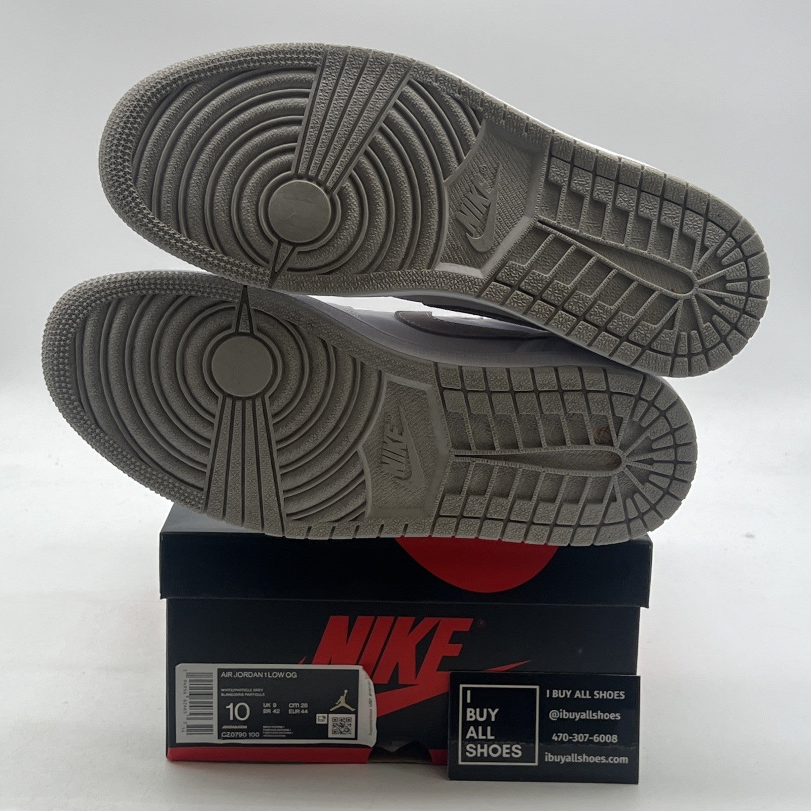 Size 10 - Air Jordan 1 Low OG Neutral Gray (CZ0790-100)