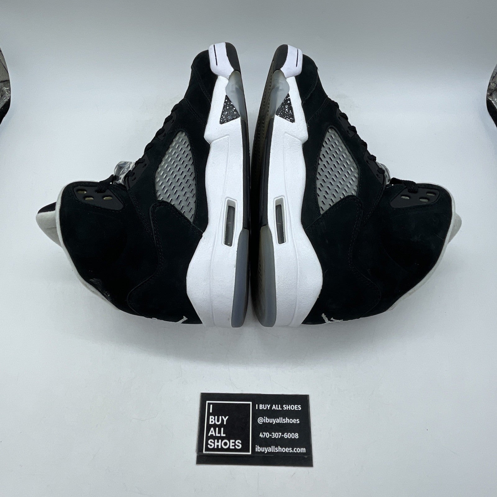 Size 7.5 - Air Jordan 5 Retro 2013 Oreo (136027-035)