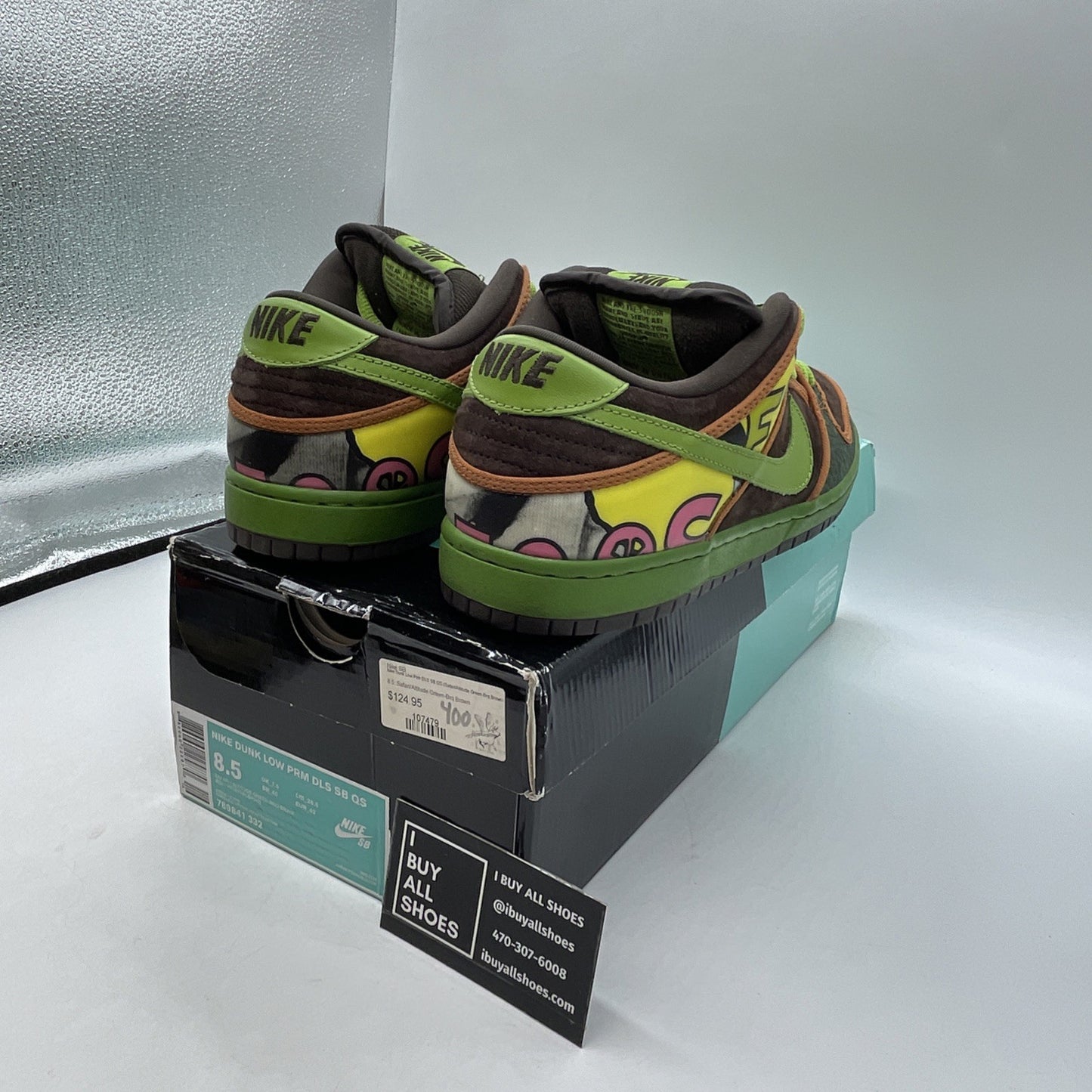 Size 8.5 - Nike SB Dunk Low de la soul 2015 (789841-332)