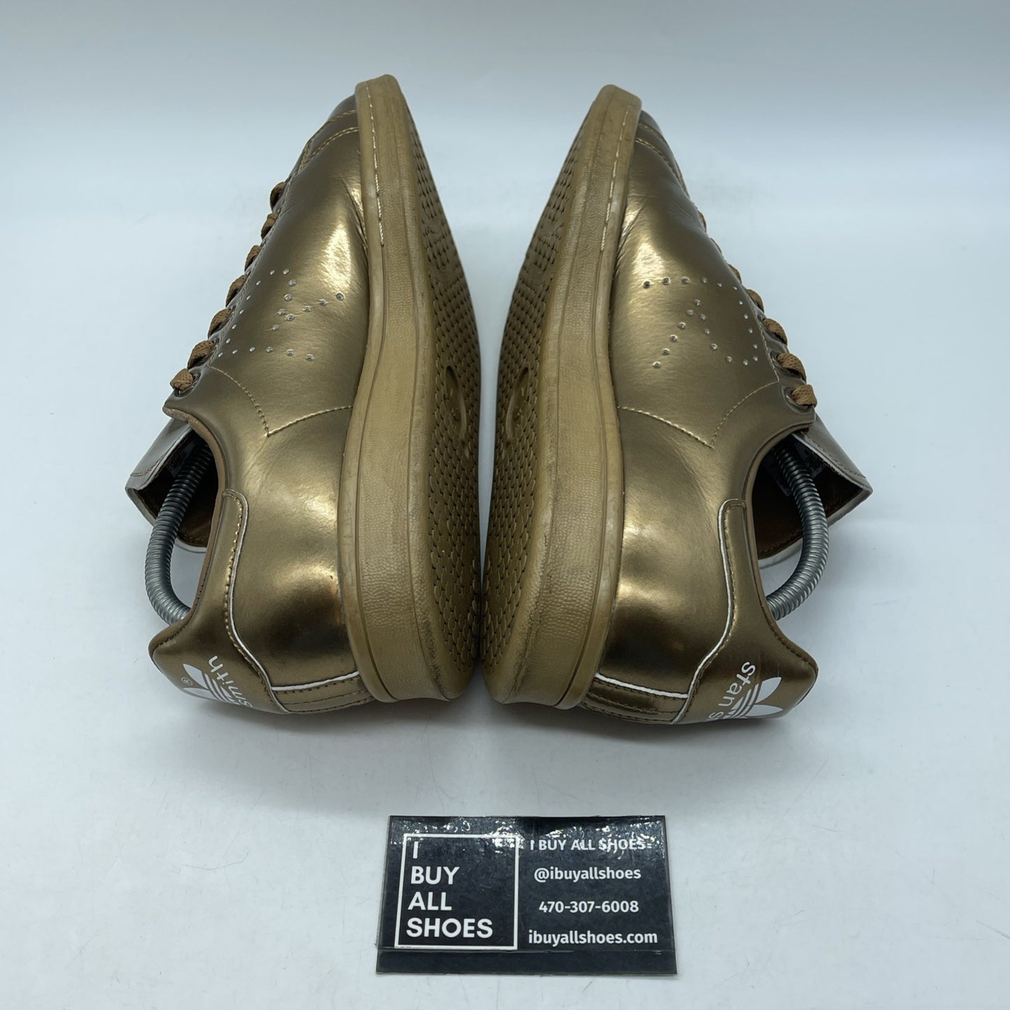 Size 9.5 - adidas Raf Simons x Stan Smith Copper Metallic Leather (S75937)