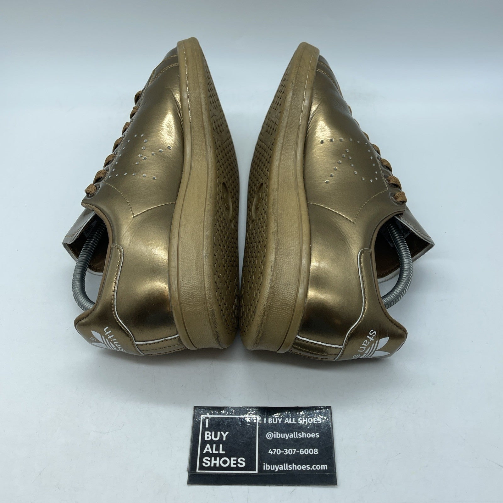 Size 9.5 - adidas Raf Simons x Stan Smith Copper Metallic Leather (S75937)