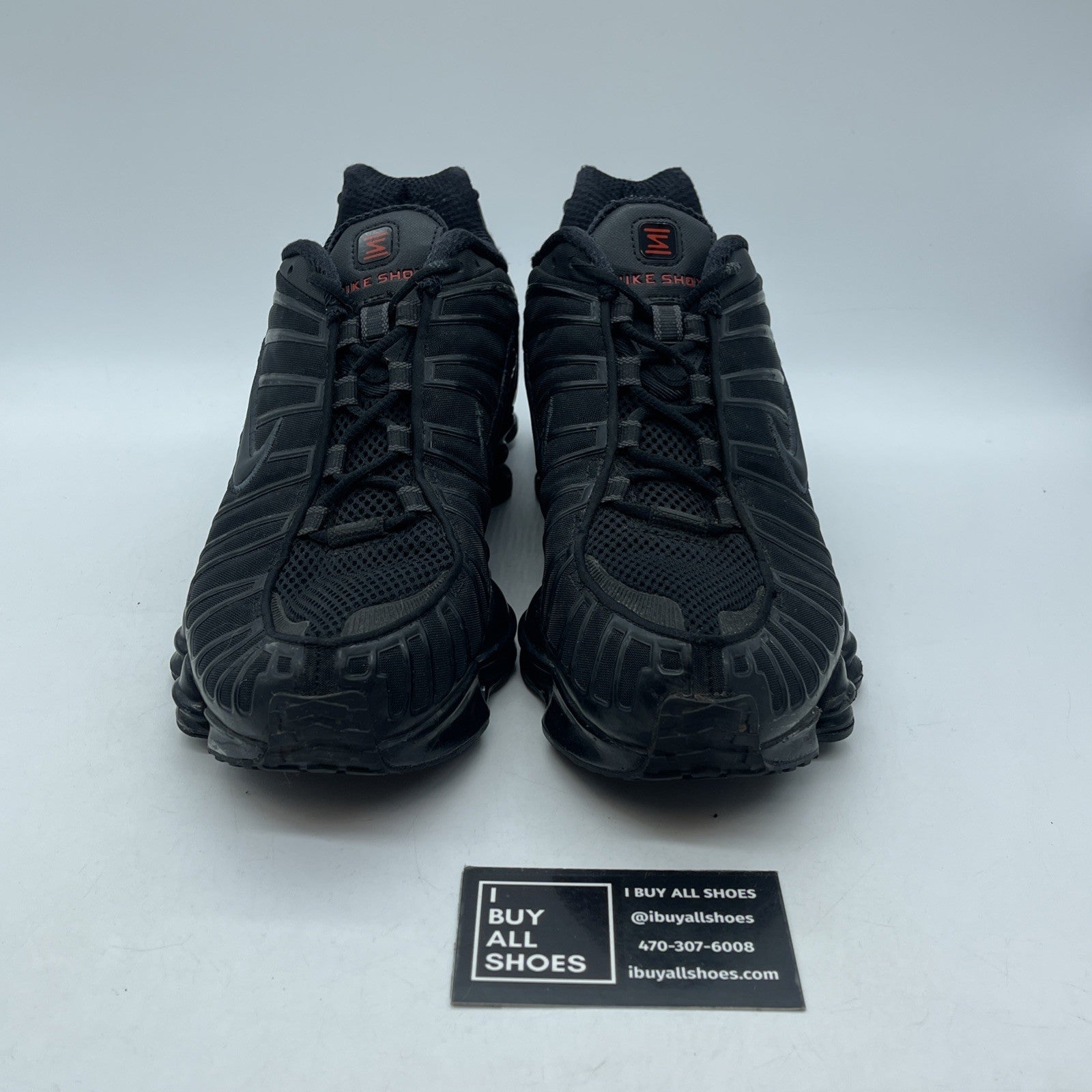 Size 9.5 - Nike Shox TL Metallic Hematite Black Suede Leather (AV3595-002)