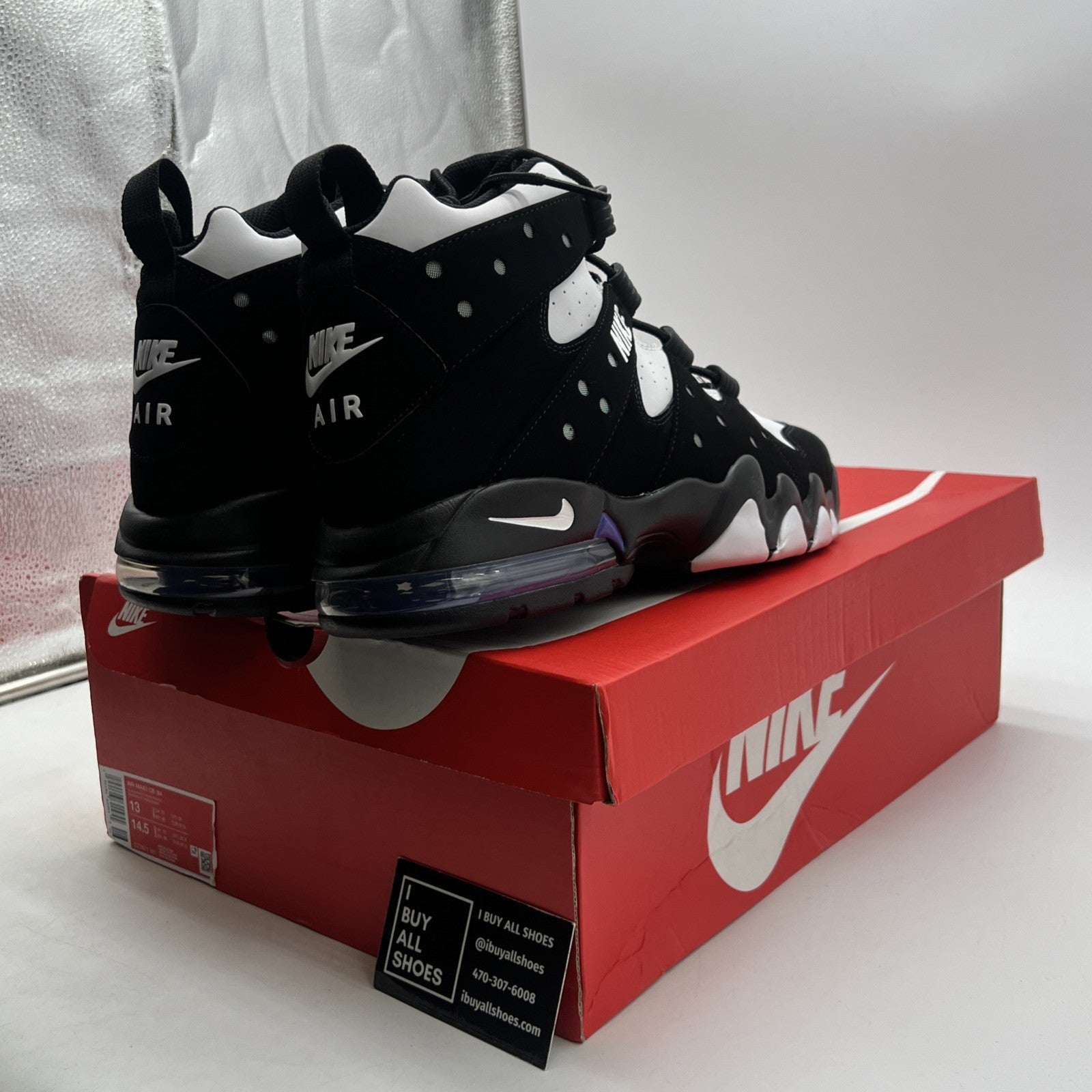 Size 13 - Nike Air Max 2 CB 94 Retro 2020 Black Purple (CZ7871-001)