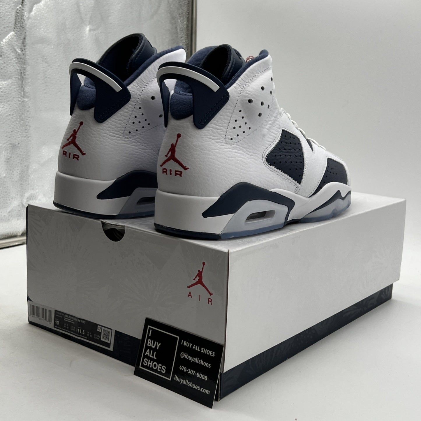 Size 10 - Air Jordan 6 Retro 2024 Olympic (CT8529-164)