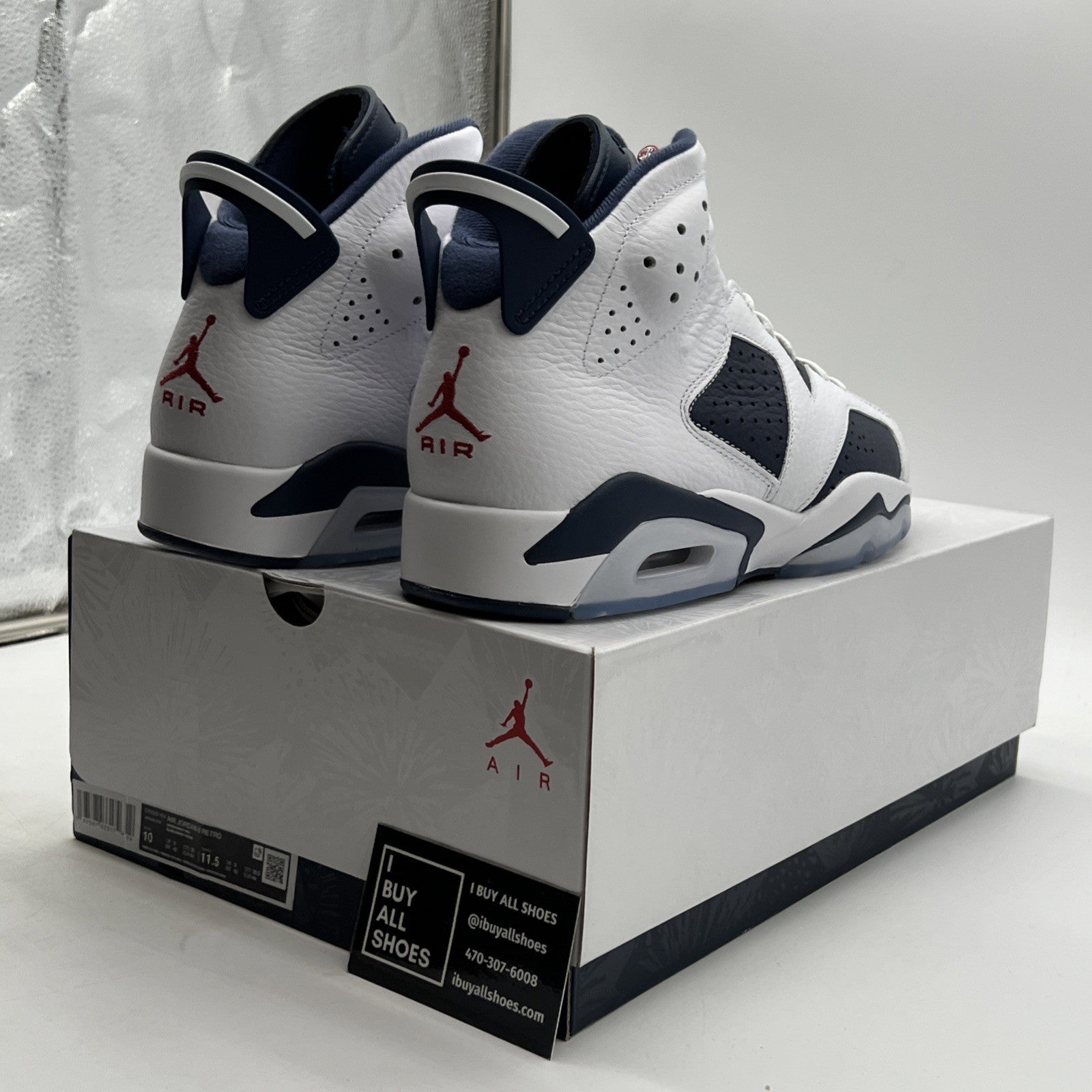 Size 10 - Air Jordan 6 Retro 2024 Olympic (CT8529-164)