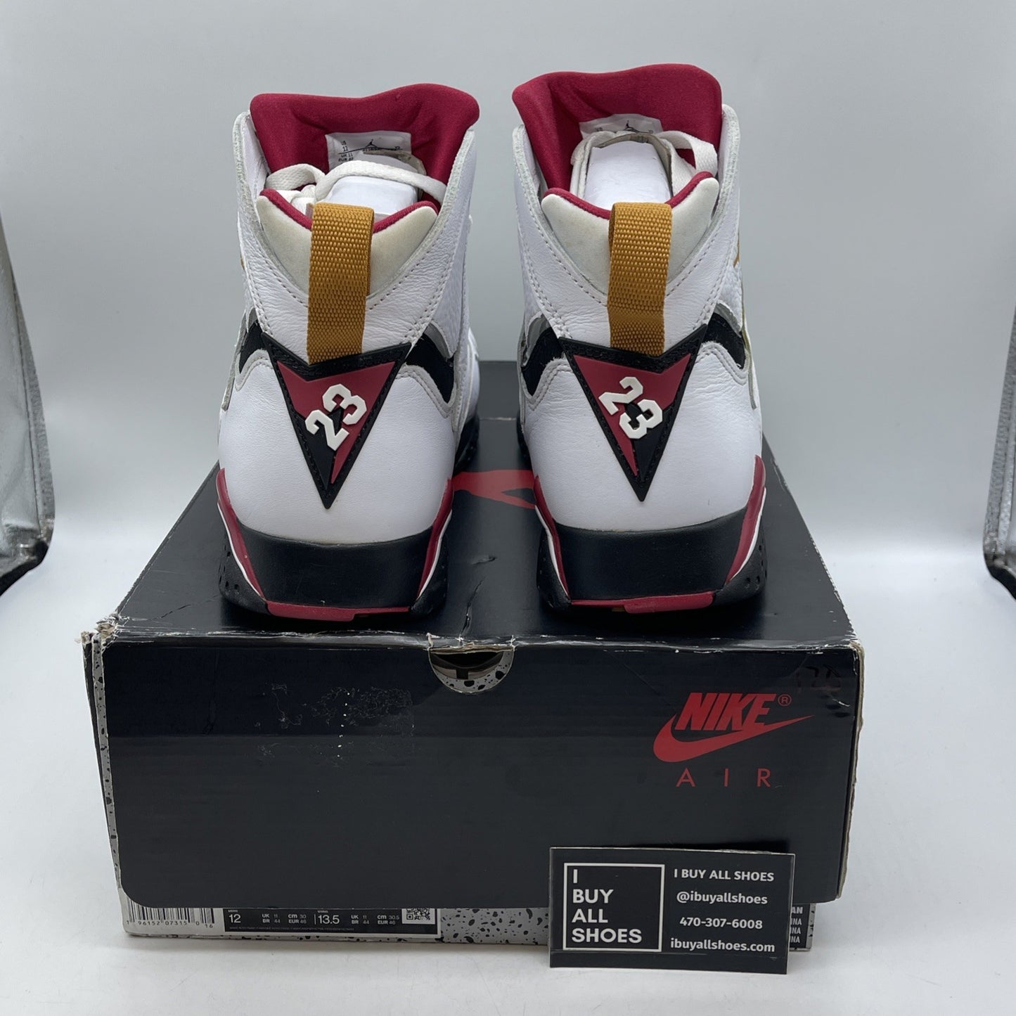 Size 12 - Air Jordan 7 Cardinal 2022 (CU9307-106)