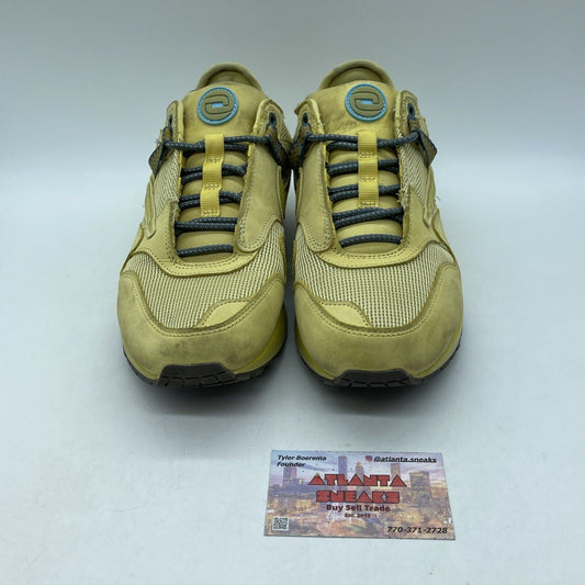 Size 10 - Nike Air Max 1 x Travis Scott Saturn Gold Yellow Suede (DO9392-700)