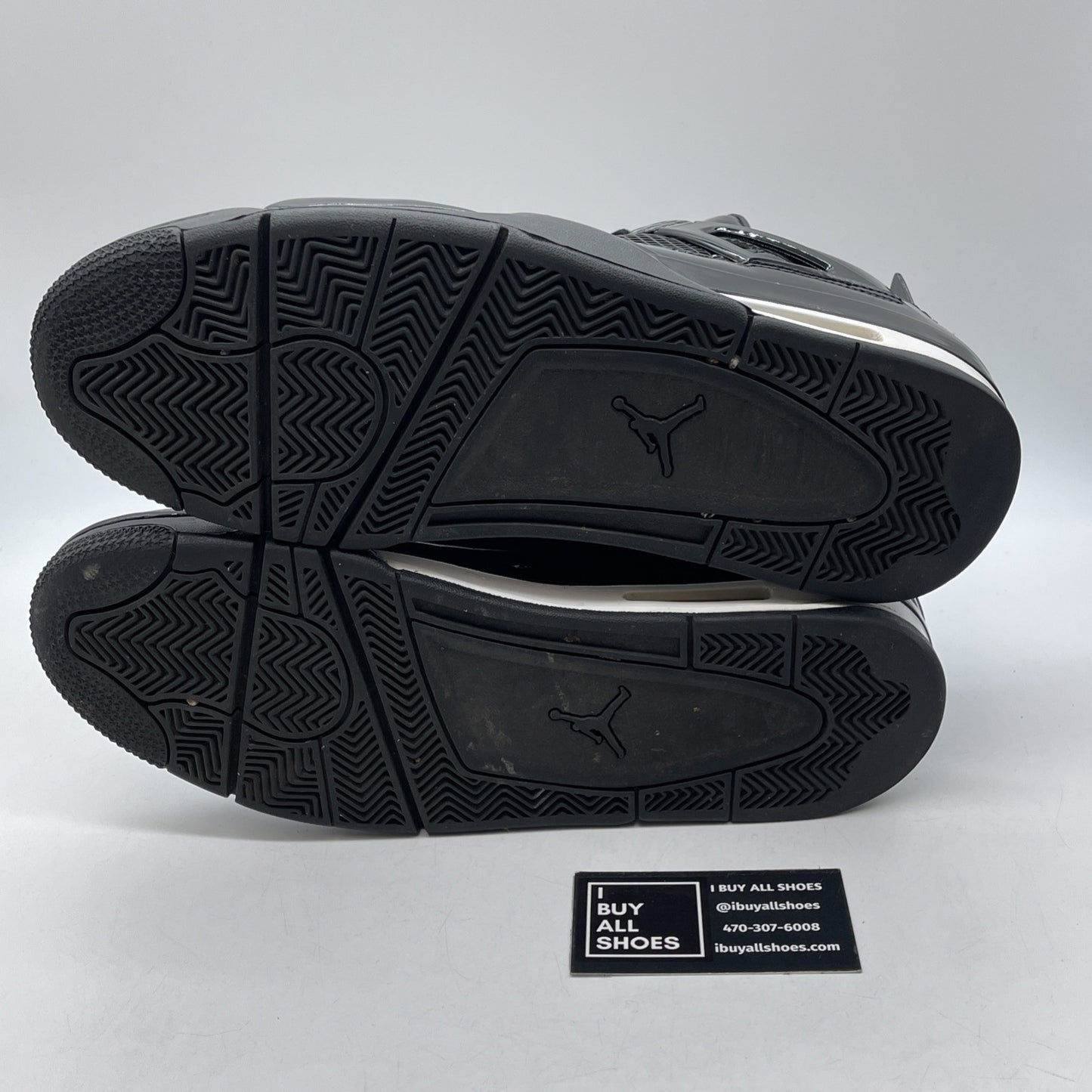 Size 11.5 - Air Jordan 4 Retro 11Lab4 - Black White Leather (719864-010)