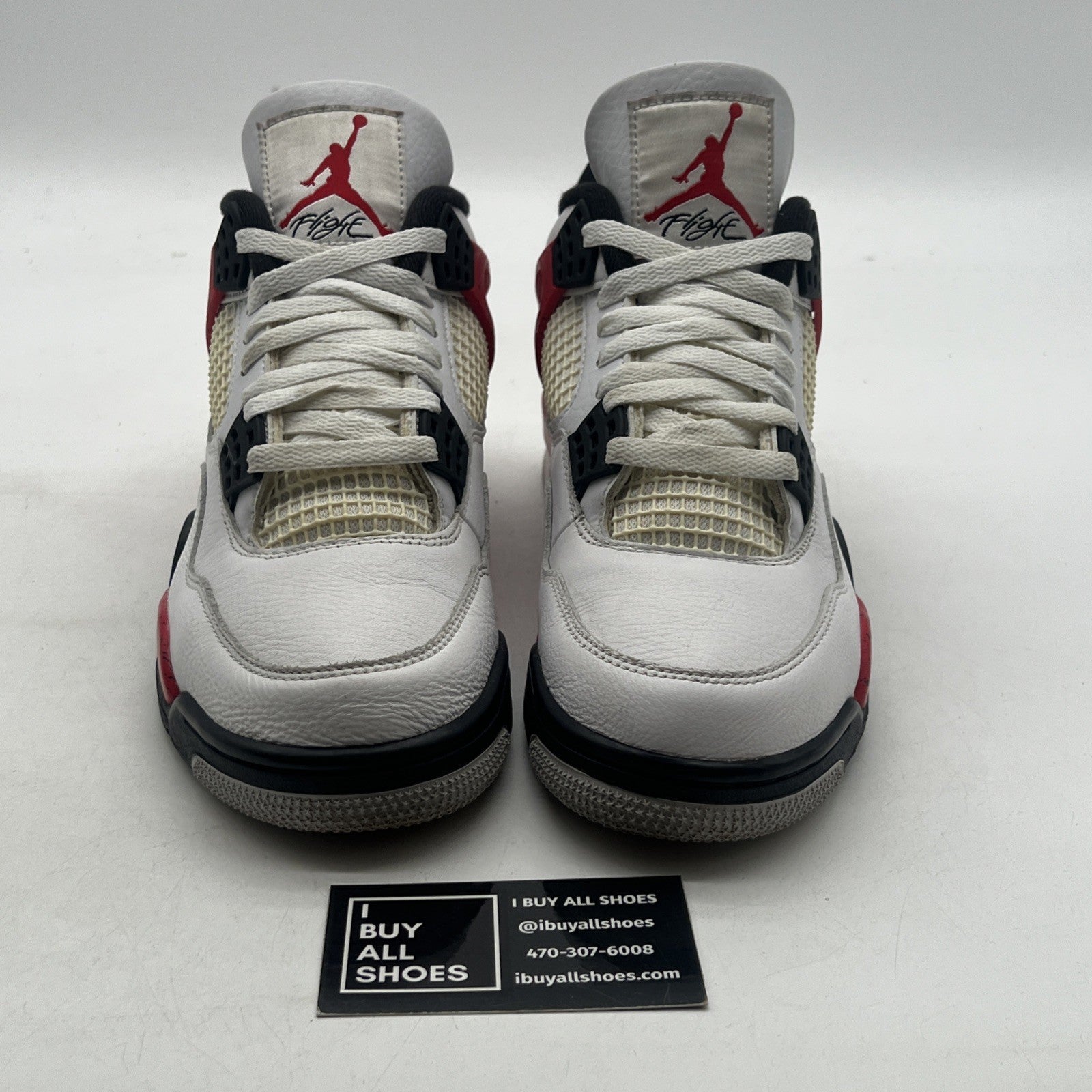 Size 8 - Air Jordan 4 Retro Mid Red Cement (DH6927-161)