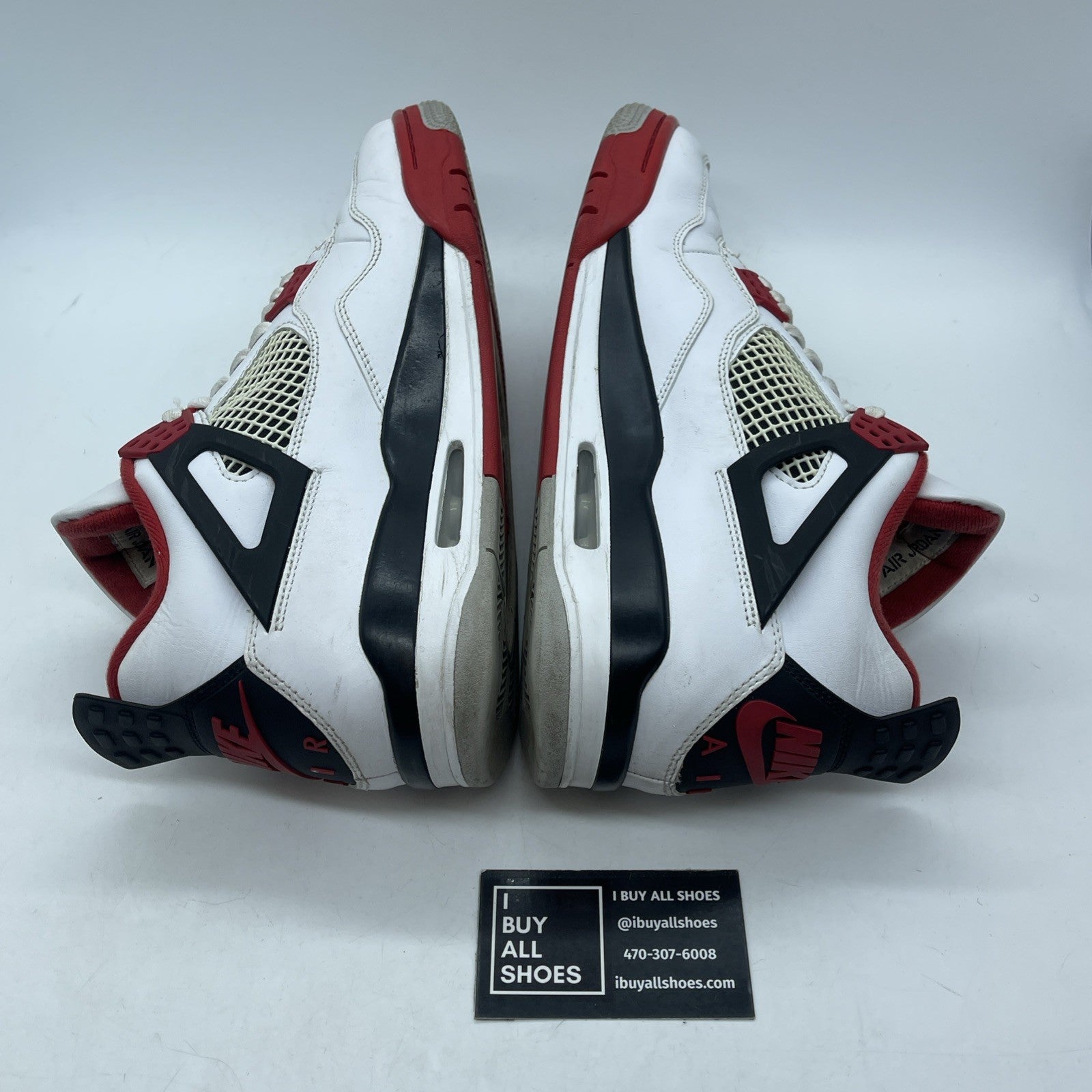 Size 11.5 - Jordan 4 Retro OG Mid Fire Red White Leather (DC7770-160)