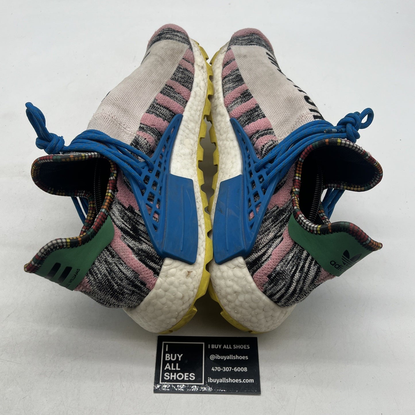 Size 14 - adidas Pharrell x NMD Human Race Trail Solar Pack (BB9531)