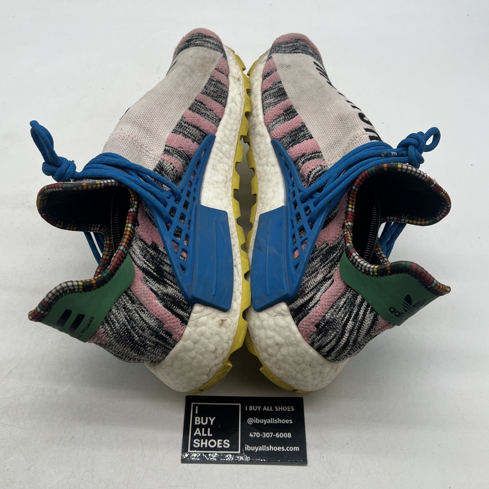 Size 14 - adidas Pharrell x NMD Human Race Trail Solar Pack (BB9531)