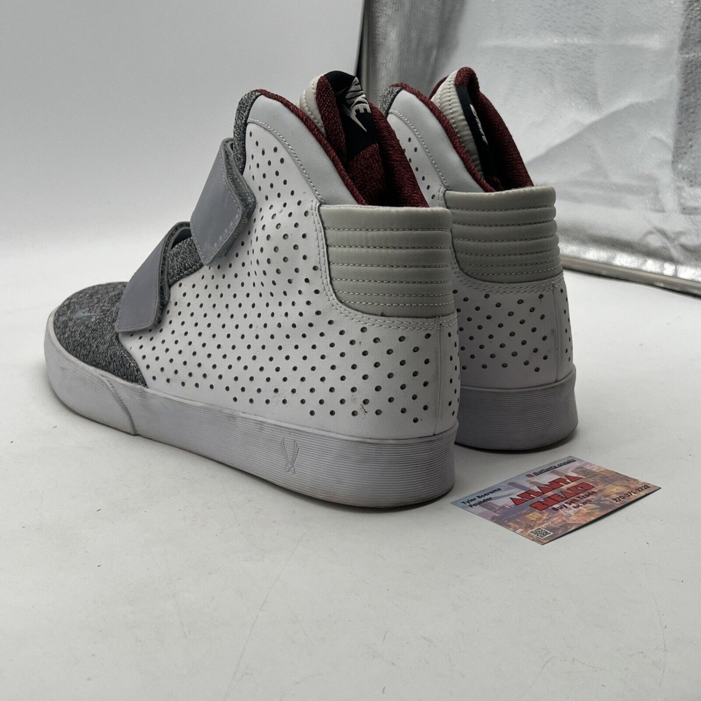 Size 13 - Nike Fly Stepper 2k3 White Pure Platinum Sneakers (654257-100)