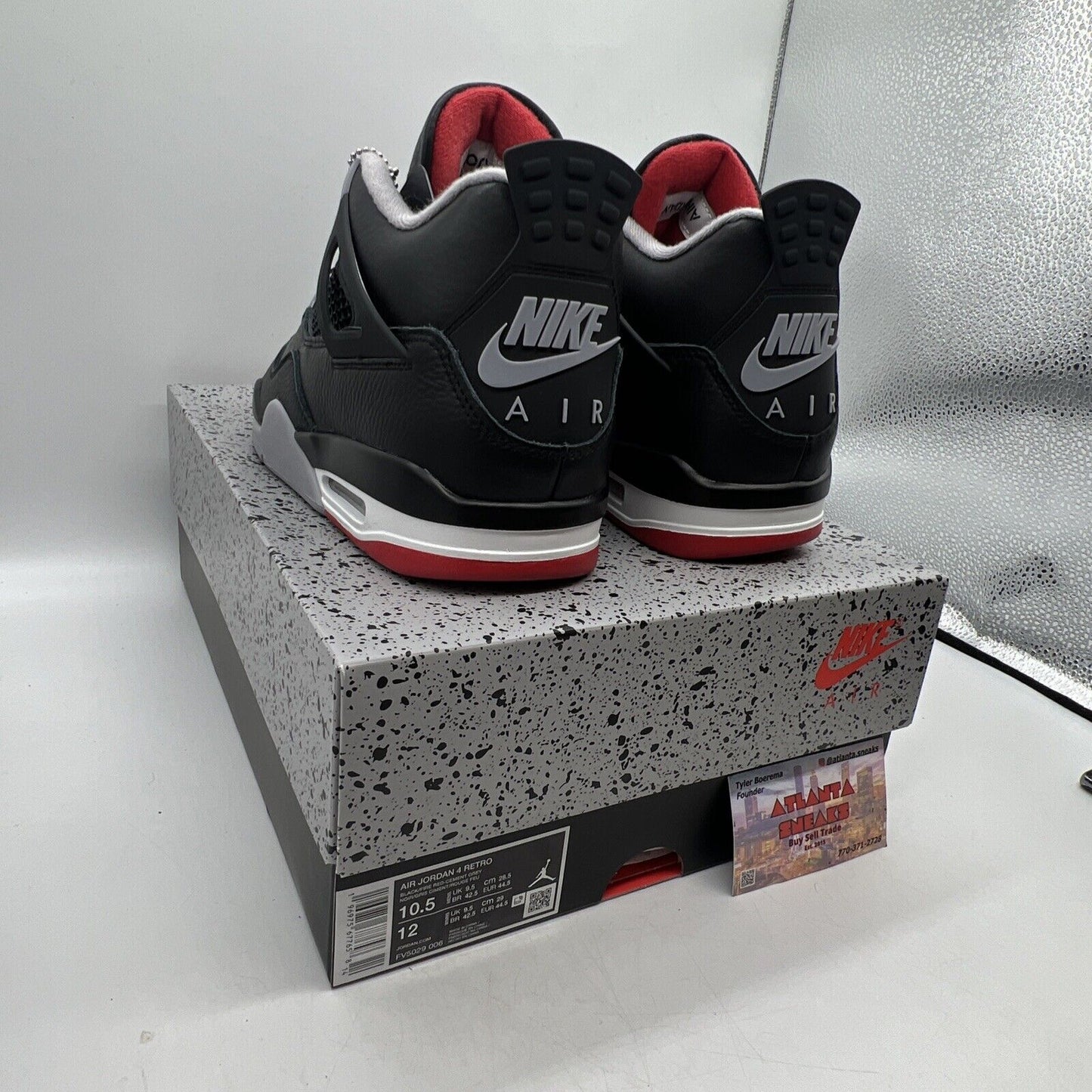 Size 10.5 - Jordan 4 Mid Bred Reimagined Brand New Og All