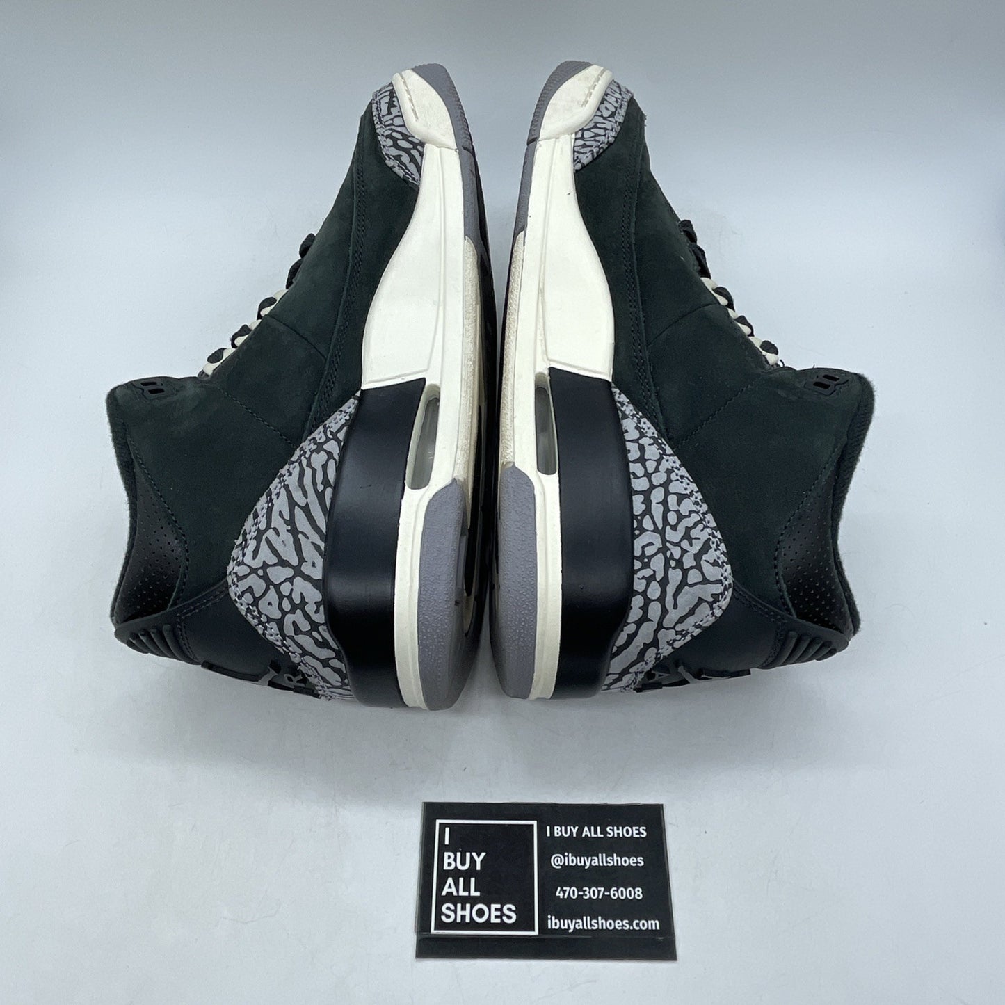 Size 11.5W - Air Jordan 3 Retro Mid Off Noir (CK9246-001)