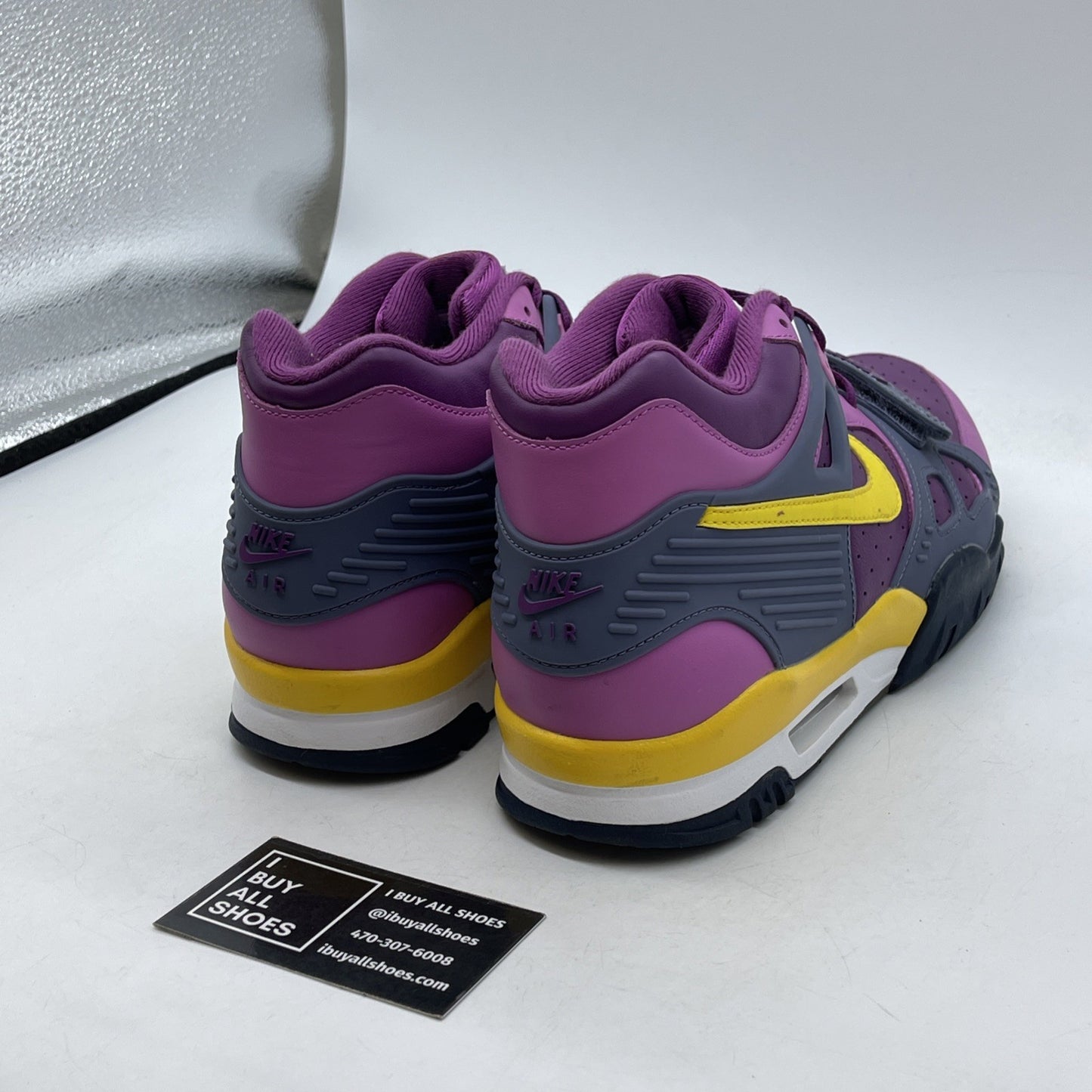 Size 10.5 - Nike Air Trainer 3 Retro 2020 Viotech Purple Leather (CZ6393-500)