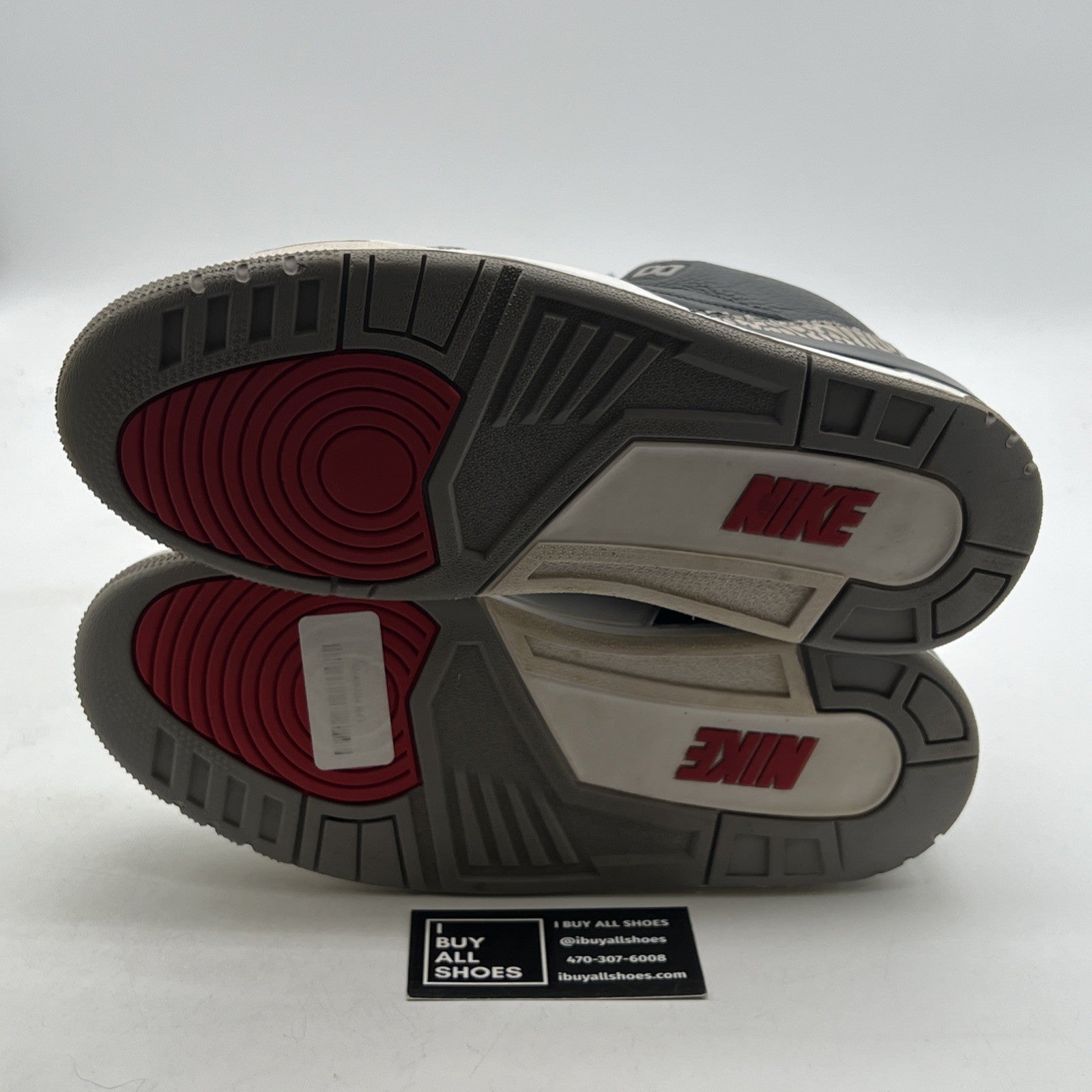 Size 9.5 - Air Jordan 3 Retro OG Mid Black Cement (854262-001)