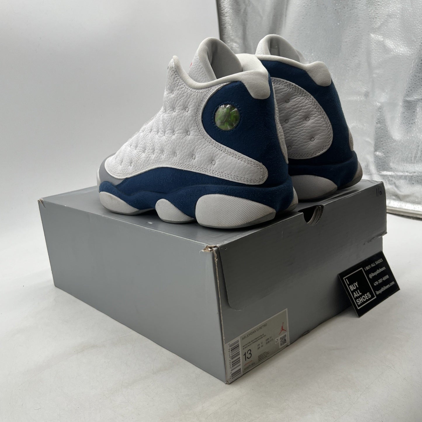 Size 13 - Air Jordan 13 Retro Mid French Blue (414571-164)