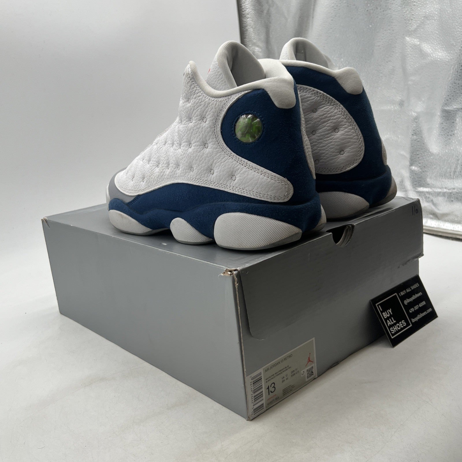 Size 13 - Air Jordan 13 Retro Mid French Blue (414571-164)